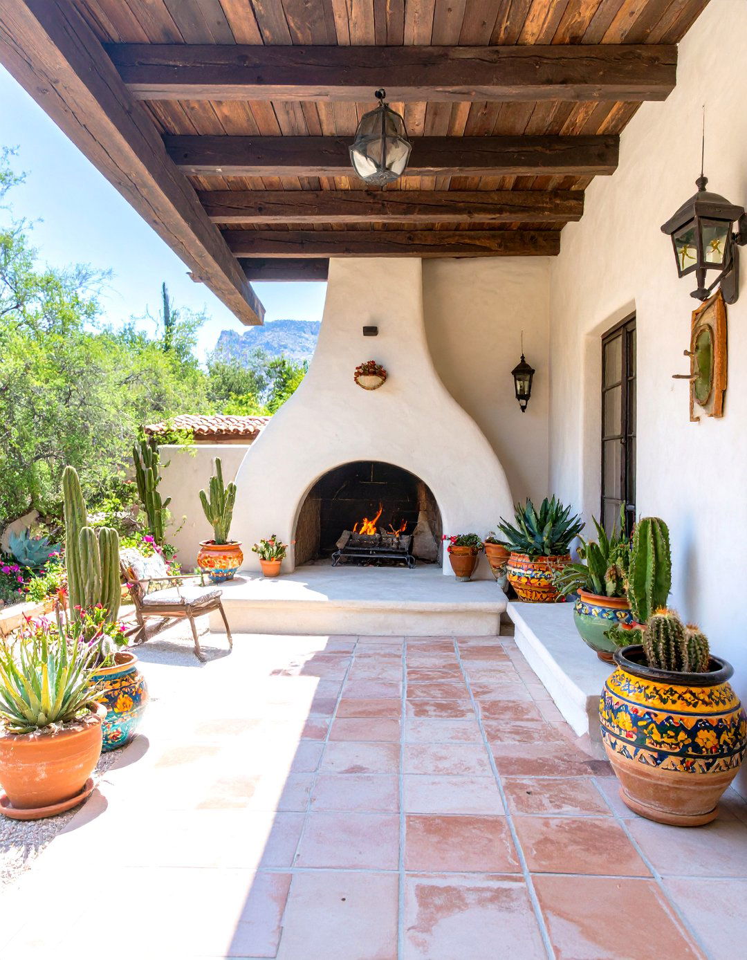 The Southwestern Adobe Style Patio - 30 home design games ideas