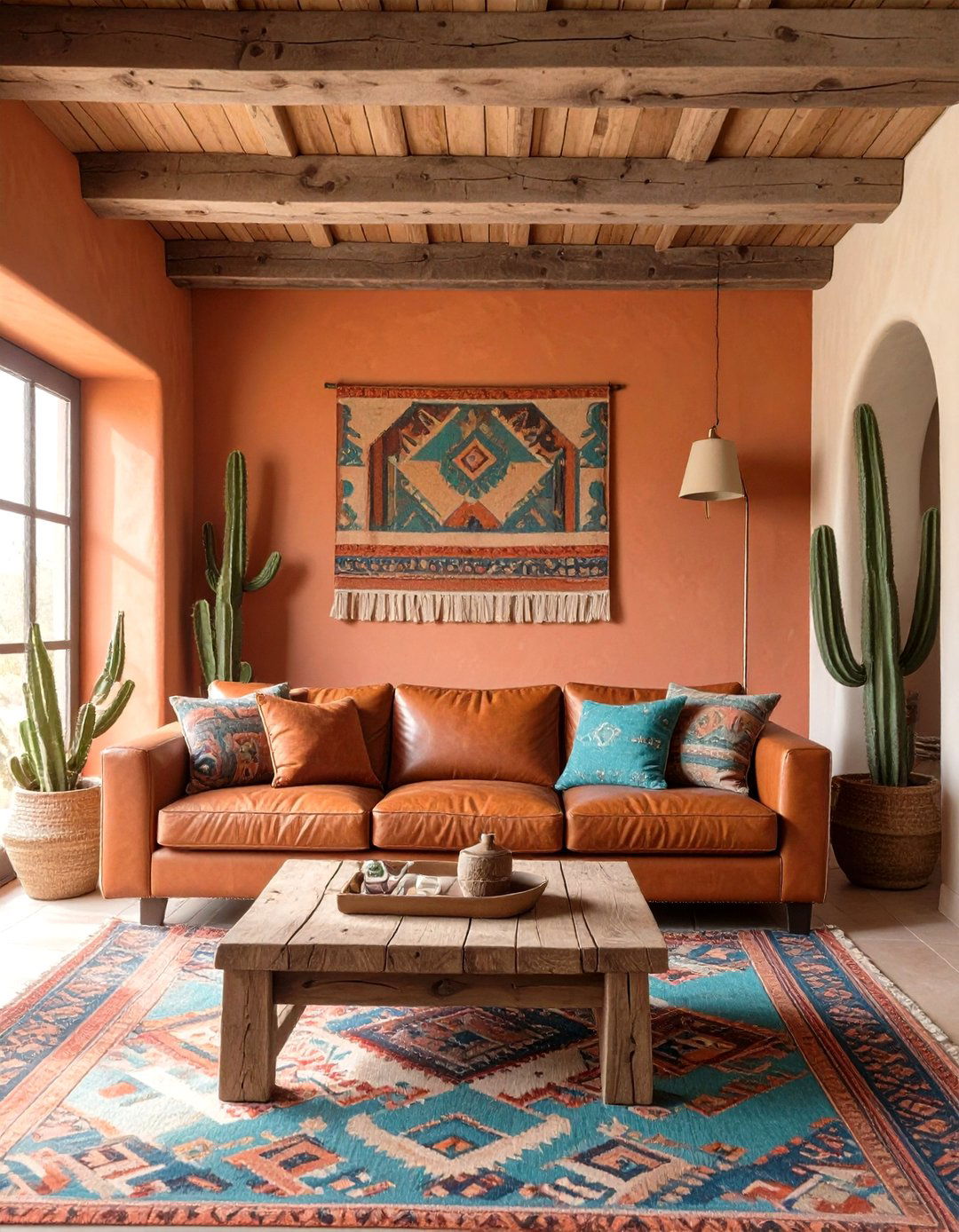 The Southwestern Cottage Living Room Blend - 30 cottage living room ideas