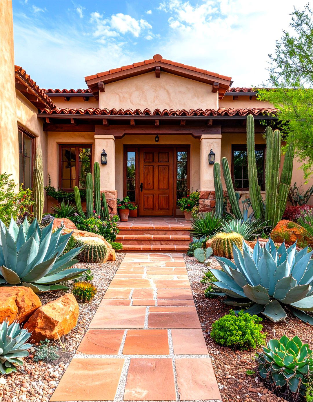 The Southwestern Desert Front Landscape - 30 front landscape ideas