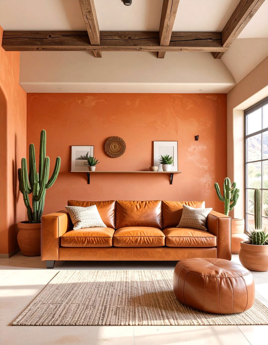 The Southwestern Desert Inspired Lounge - 30 basement decor ideas