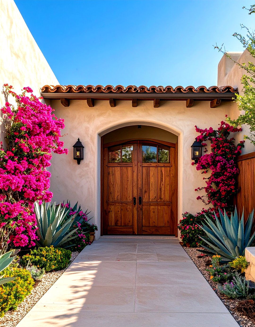 The Southwestern Hacienda Front Yard - 30 front yard ideas