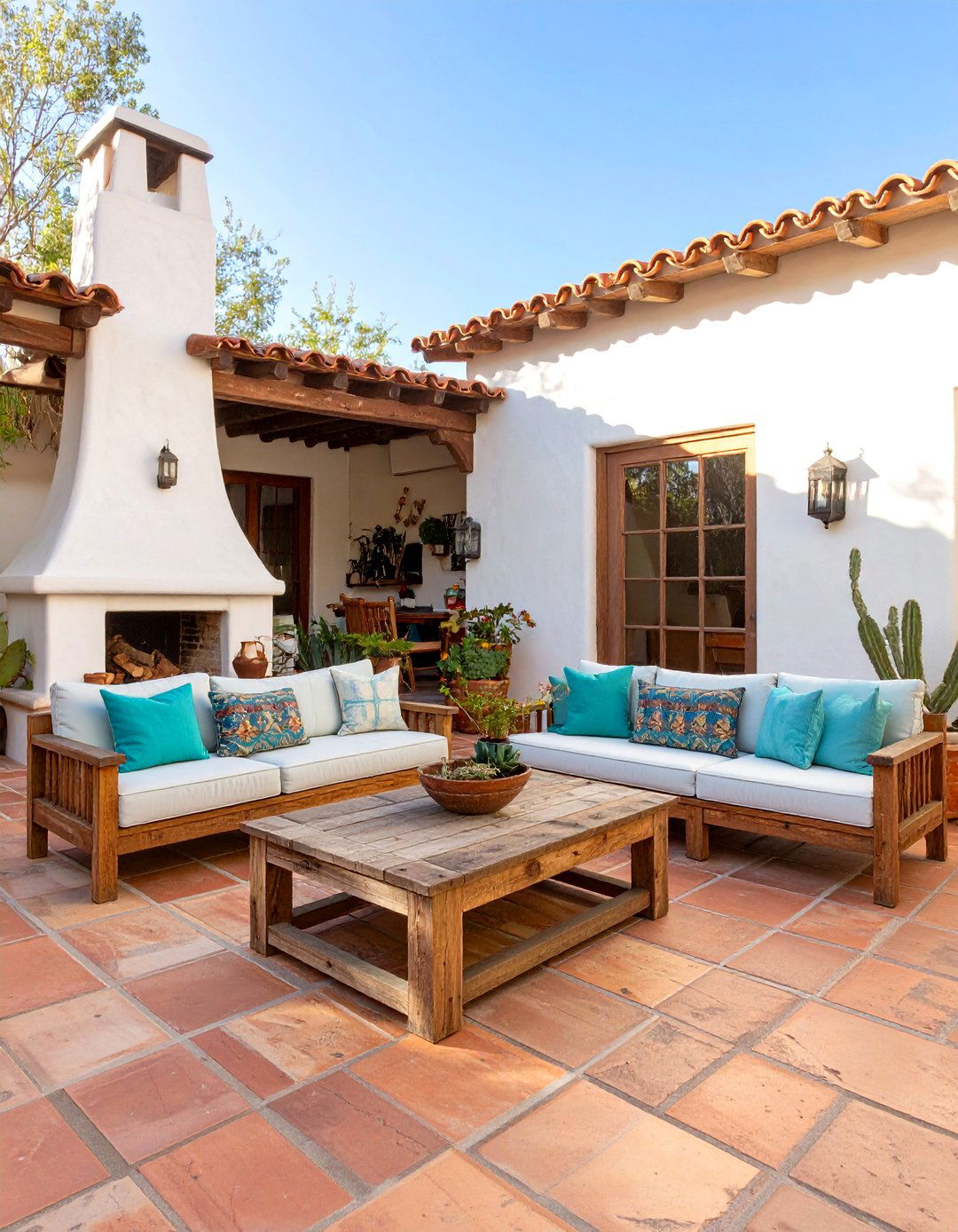 The Southwestern Hacienda Patio - 30 backyard oasis ideas