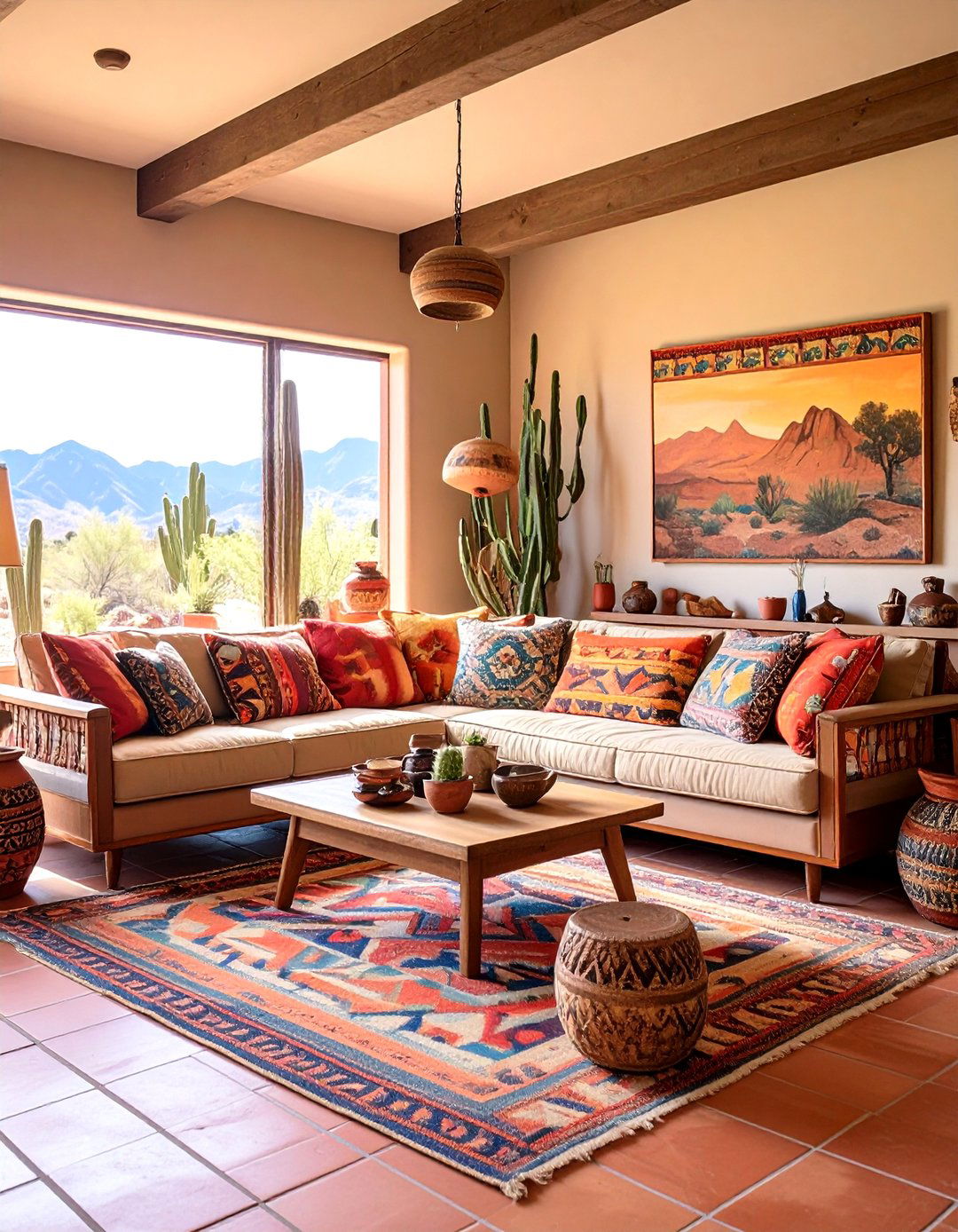 The Southwestern Inspired Den - 30 70s interior design ideas