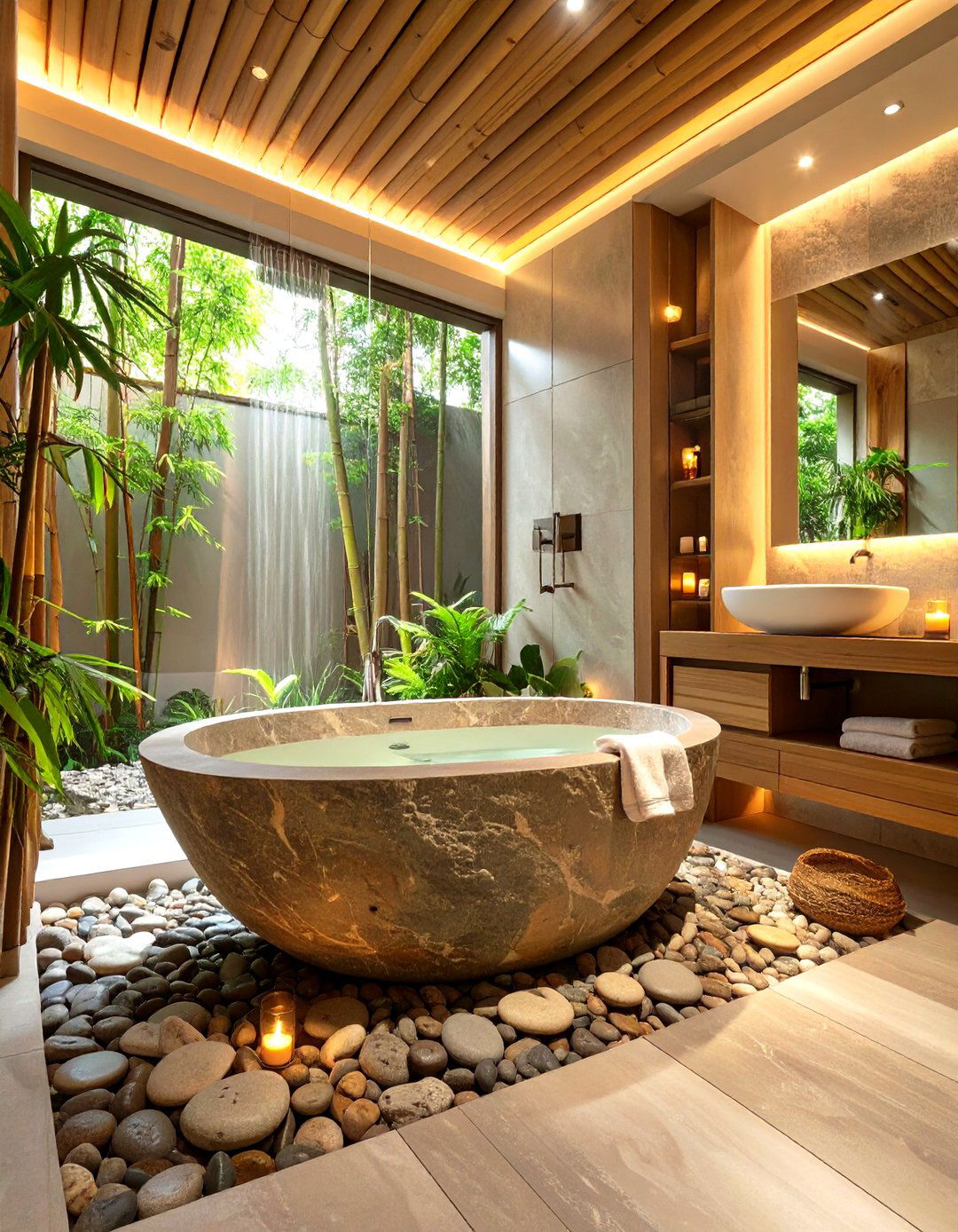 The Spa Inspired Bathroom Retreat - 30 master bathroom layout ideas