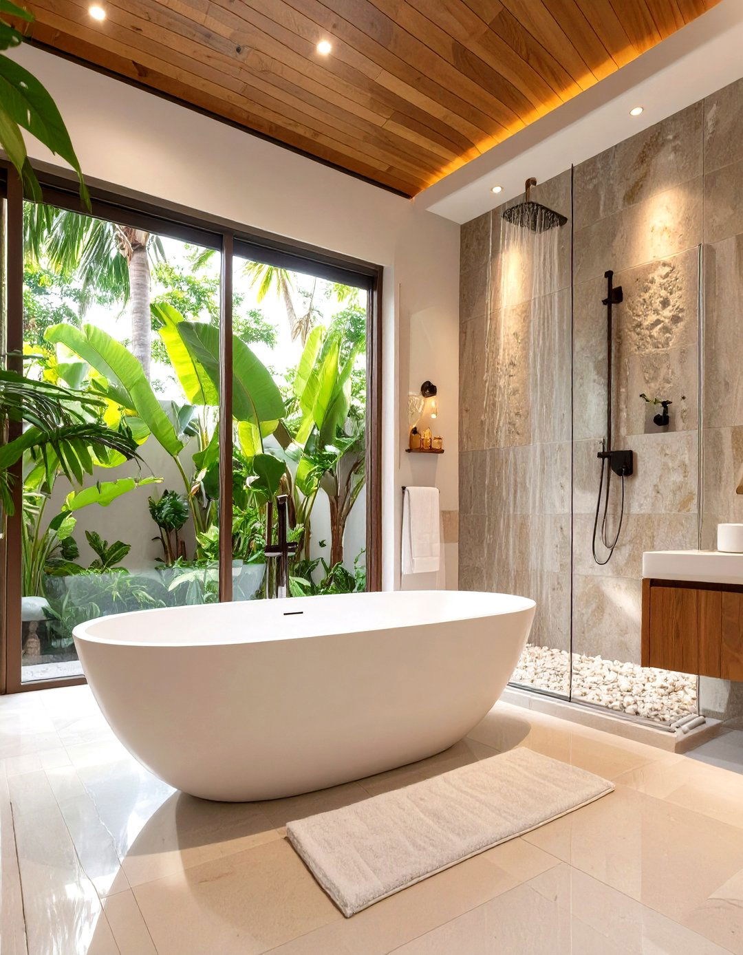 The Spa Inspired Bathroom - 30 contemporary home design ideas