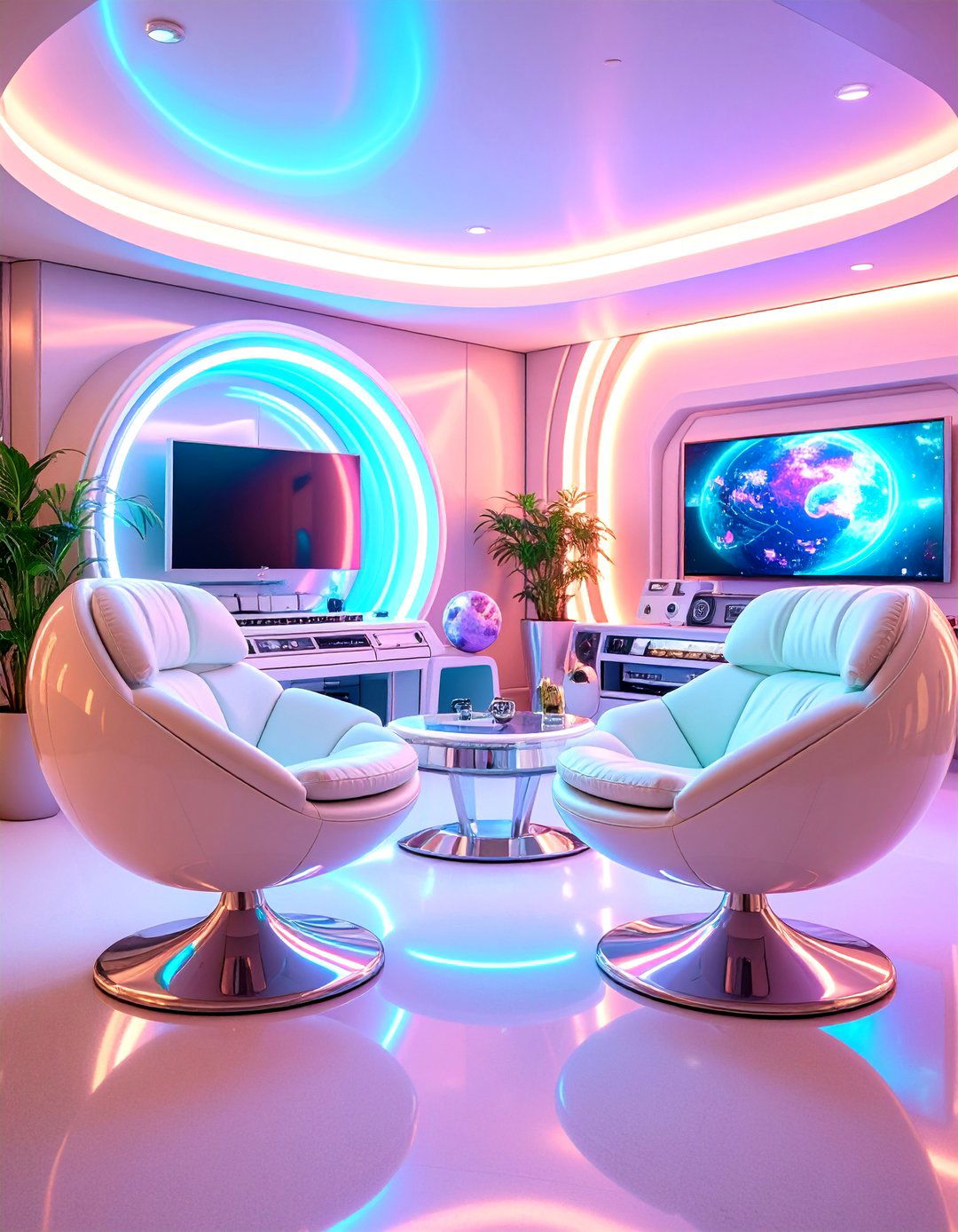 The Space Age Entertainment Room - 30 60s interior design ideas