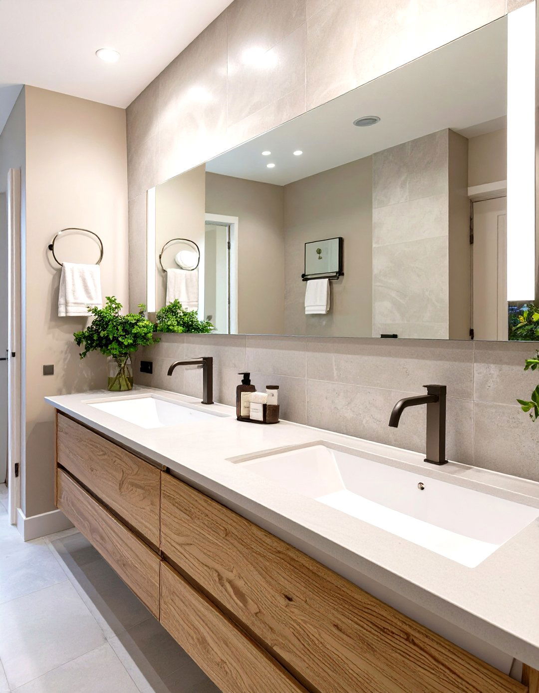The Space Saving Bathroom Design - 30 jack and jill bathroom ideas