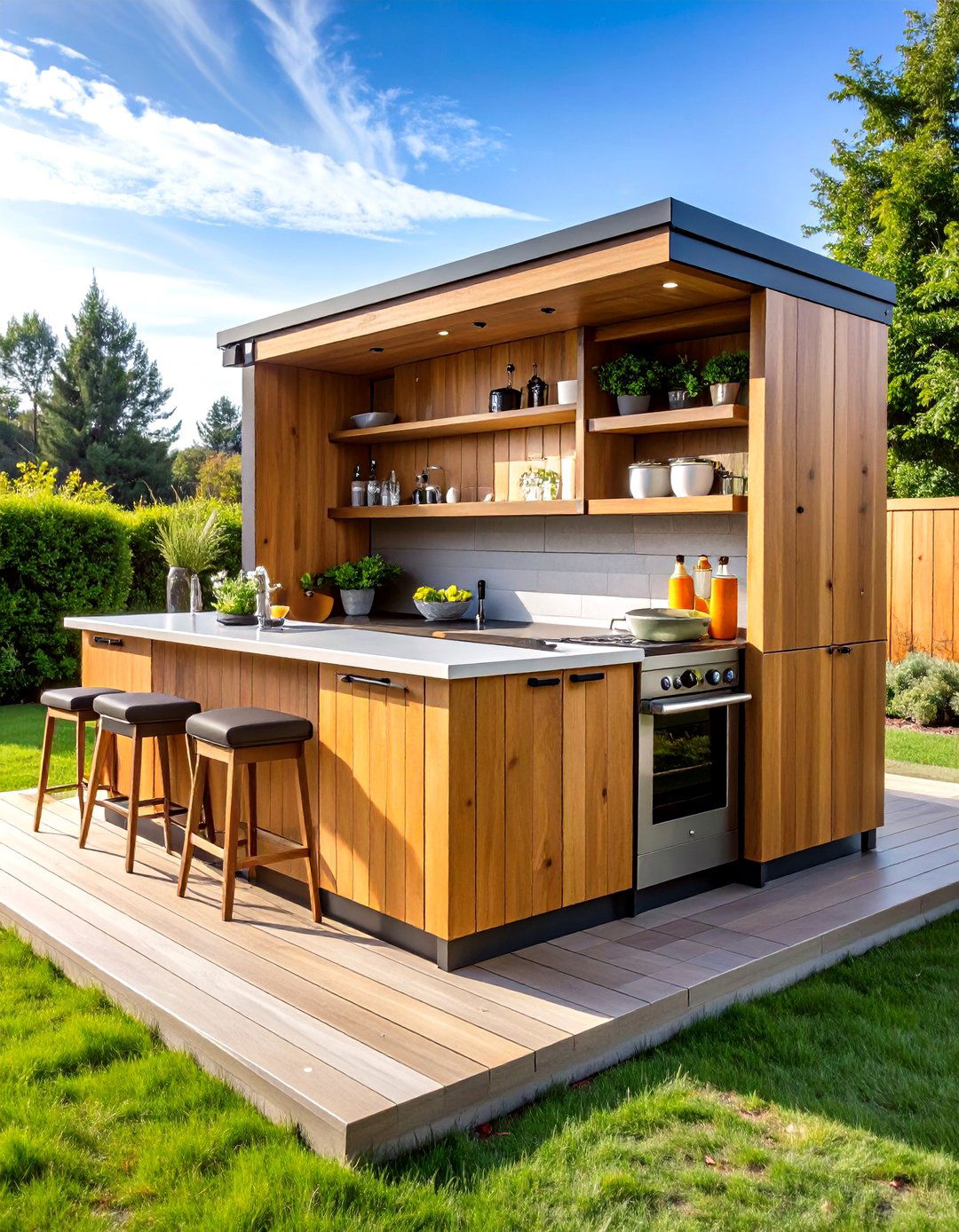30 DIY Small Outdoor Kitchen Ideas for Any Budget - We Love Home Blog