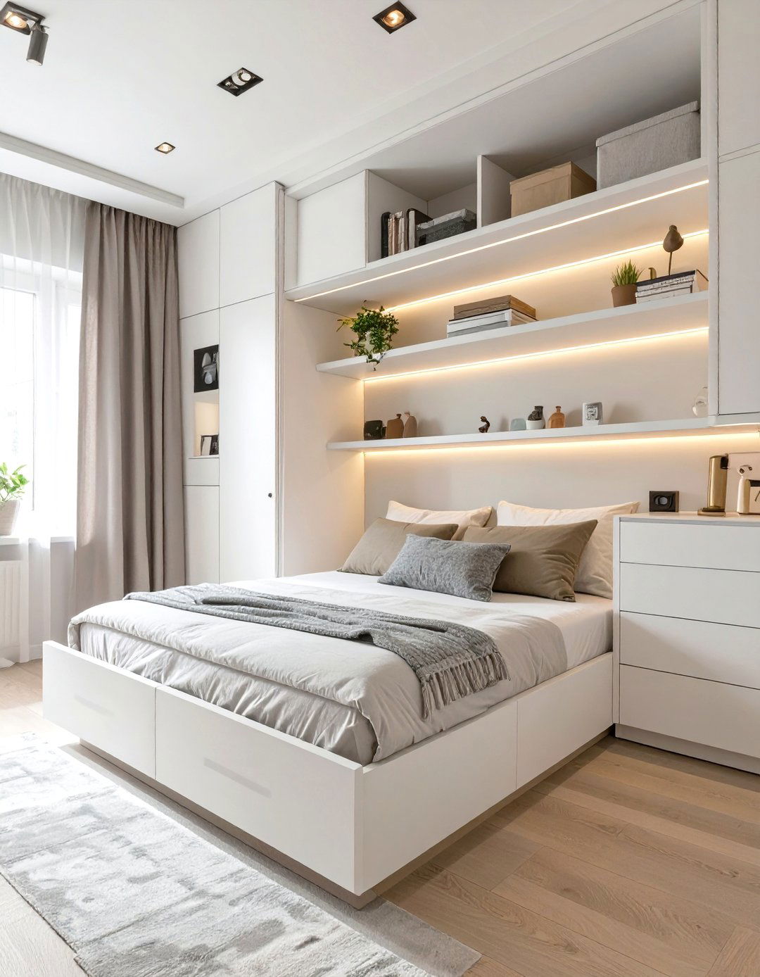The Space Saving Murphy Bed Bedroom - 30 master bedroom inspo ideas