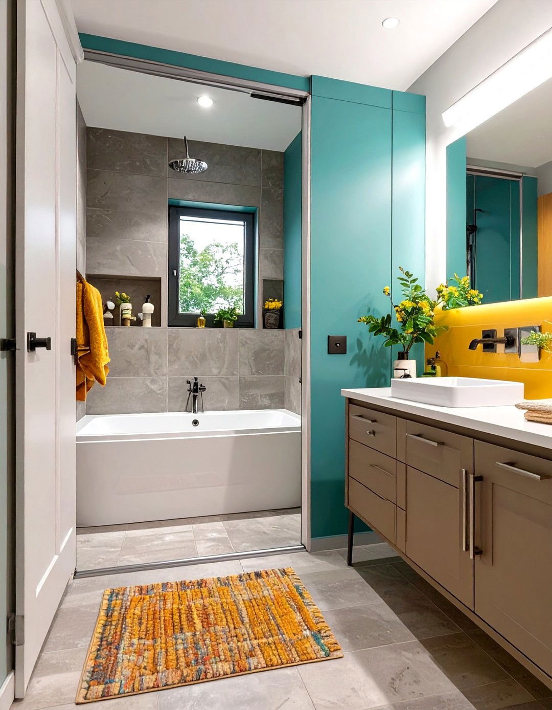 The Space Saving Pocket Door Bathroom - 30 bathroom reno ideas