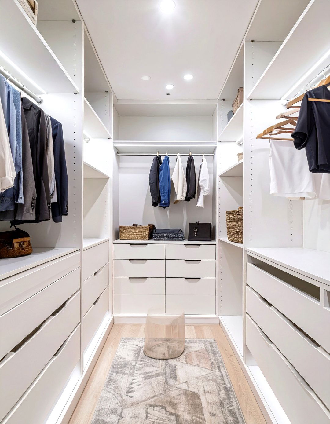 The Space Saving Reach In Closet Solution - 30 closet makeover ideas