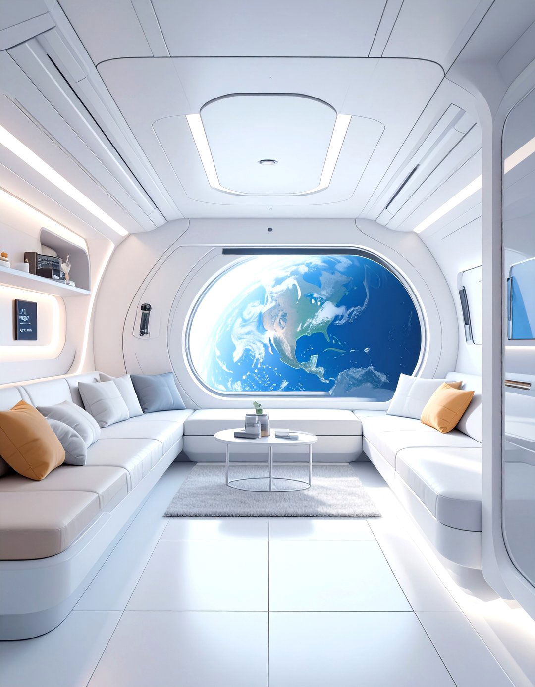 The Space Station Living Quarters - 30 interior design game ideas