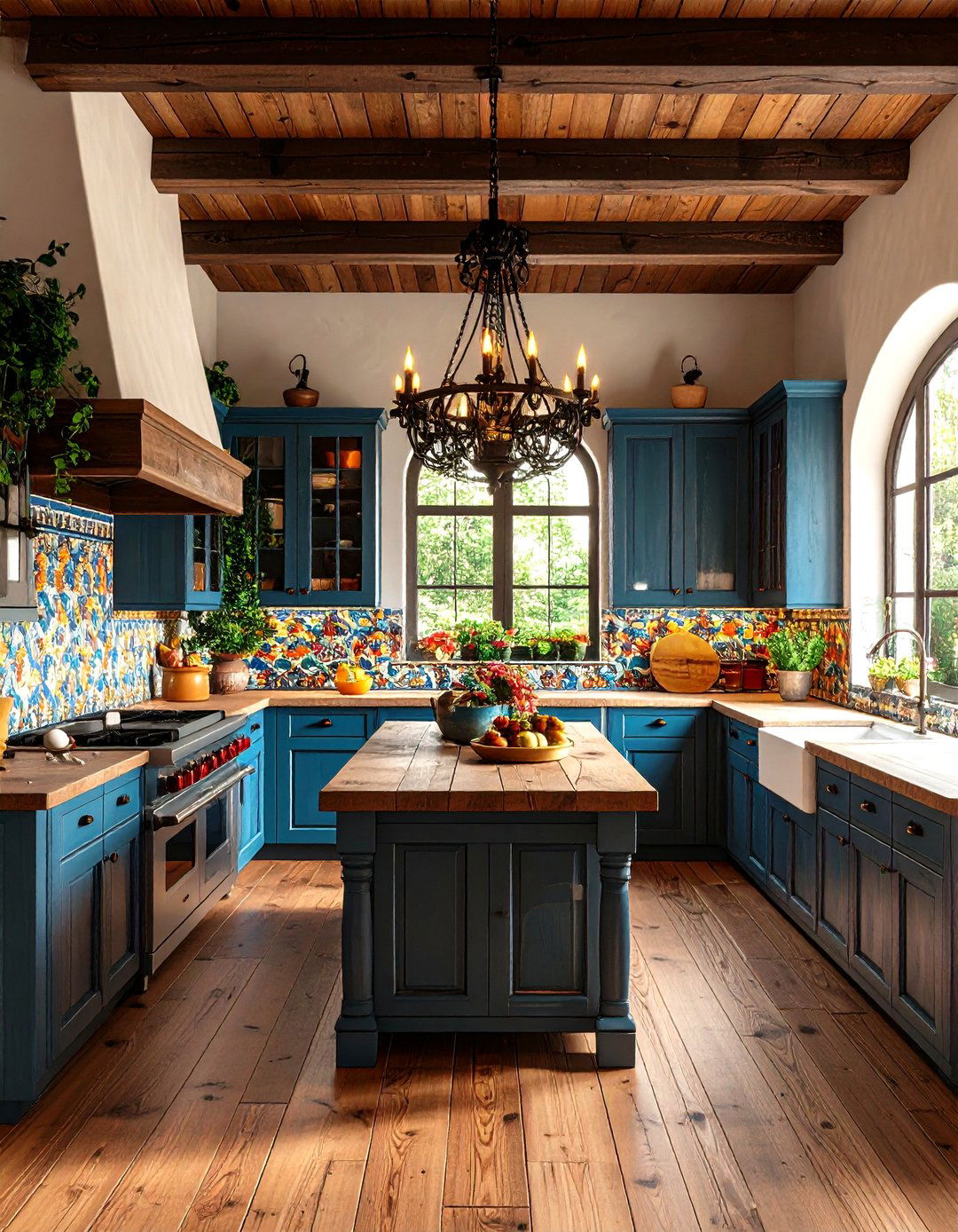 The Spanish Hacienda Kitchen Idea - 30 kitchen improvement ideas miprenovate