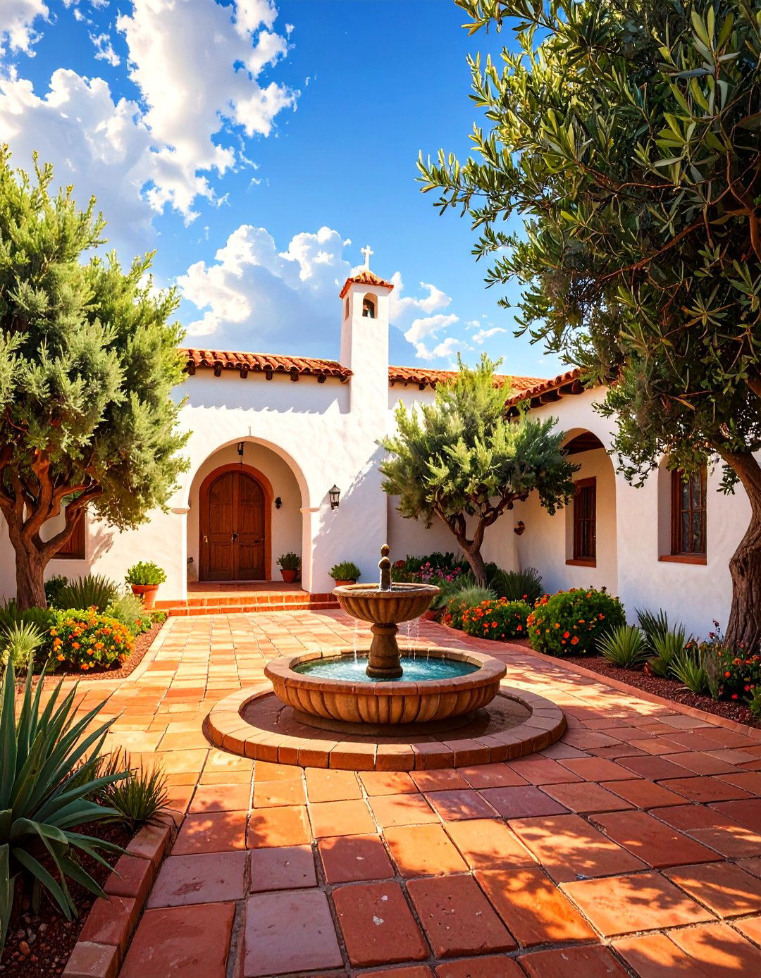 The Spanish Mission Revival - 30 arizona landscape ideas