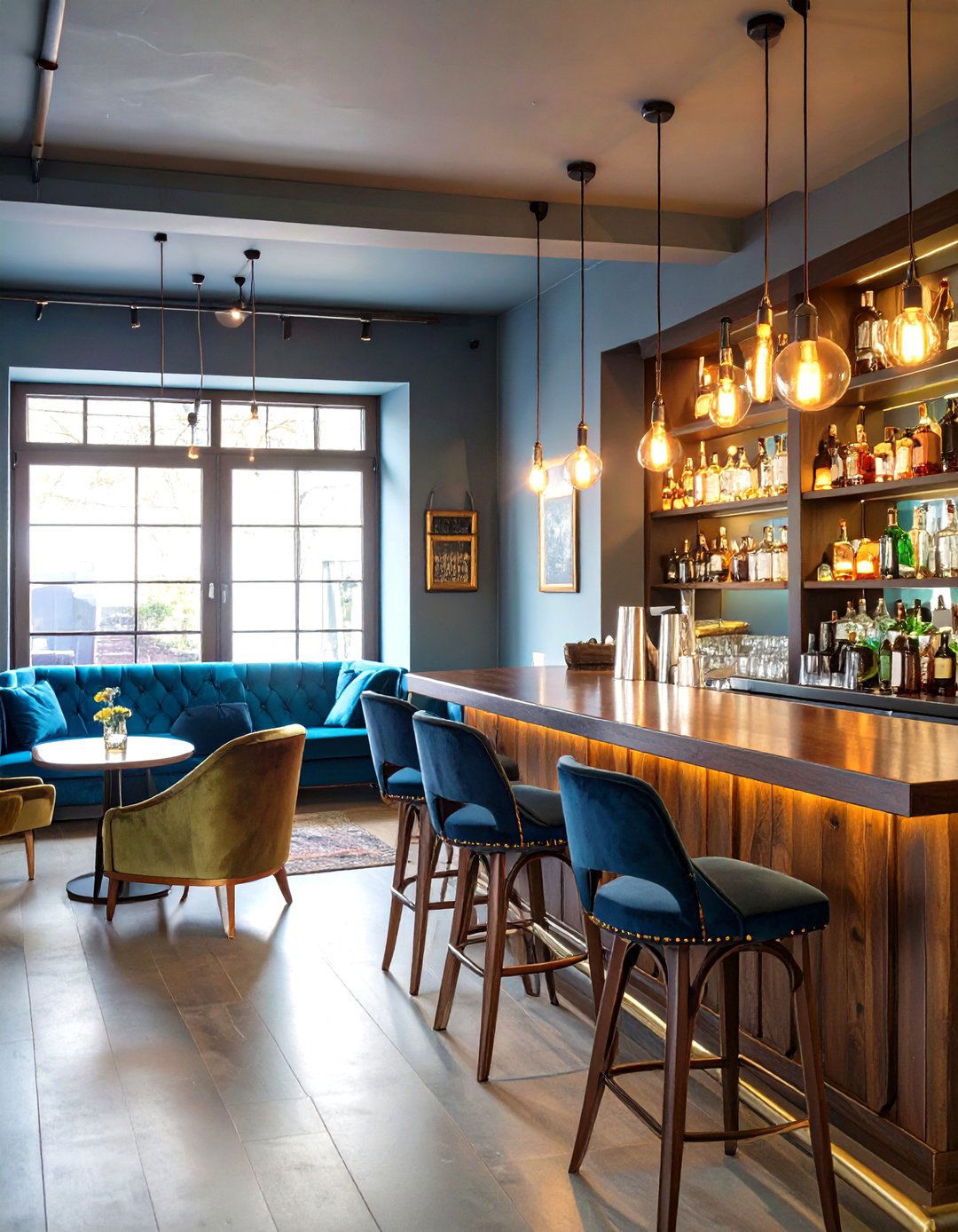 The Speakeasy Bar Lounge - 30 man cave furniture ideas