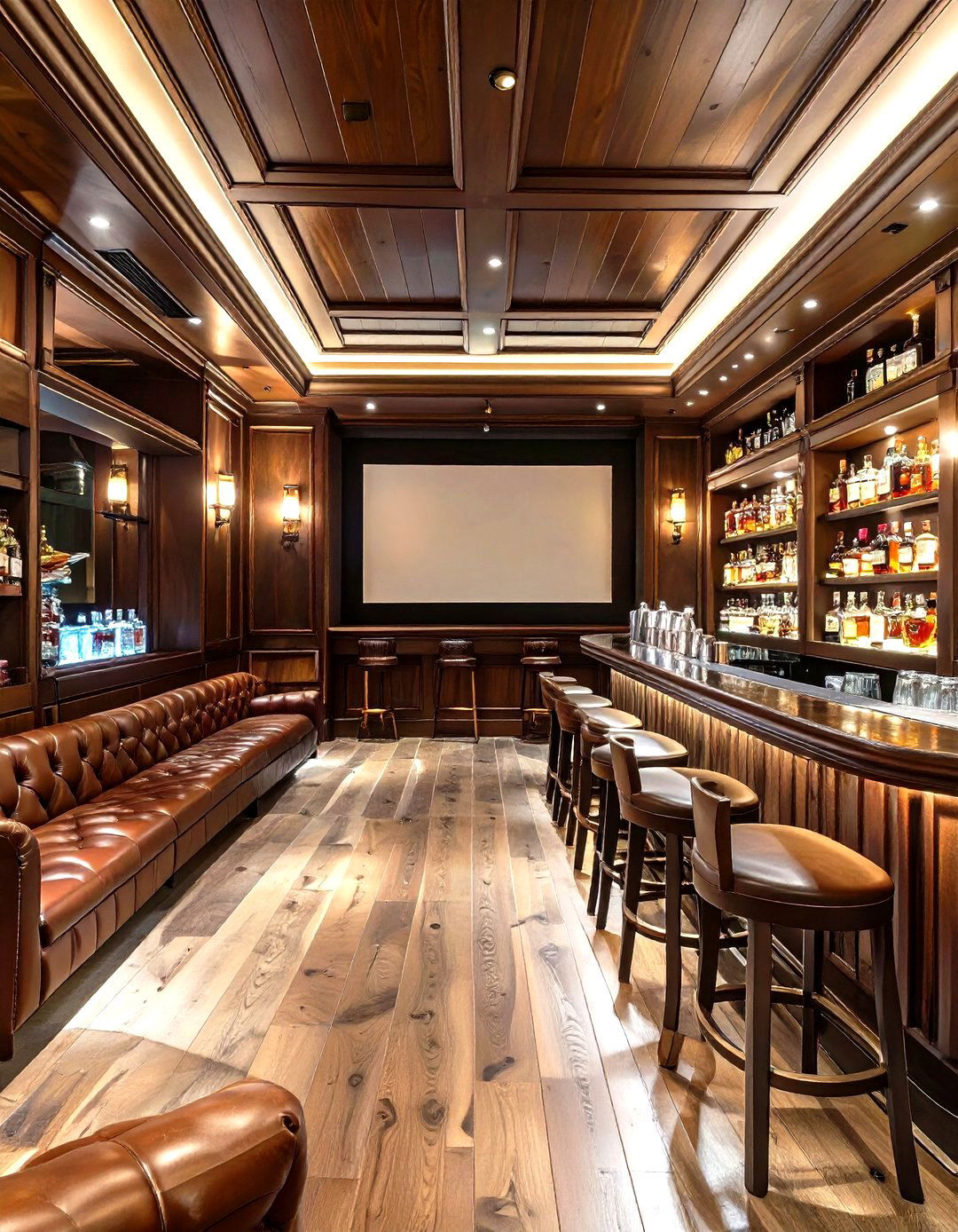 The Speakeasy Bar and Theater - 30 home theater room ideas