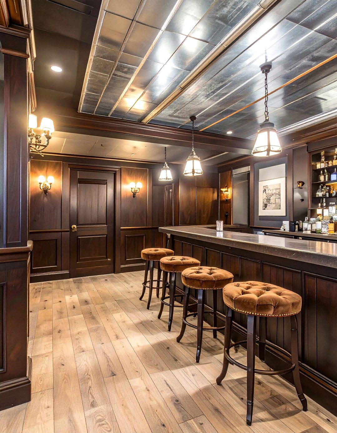 The Speakeasy Basement Bar - 30 basement bar designs
