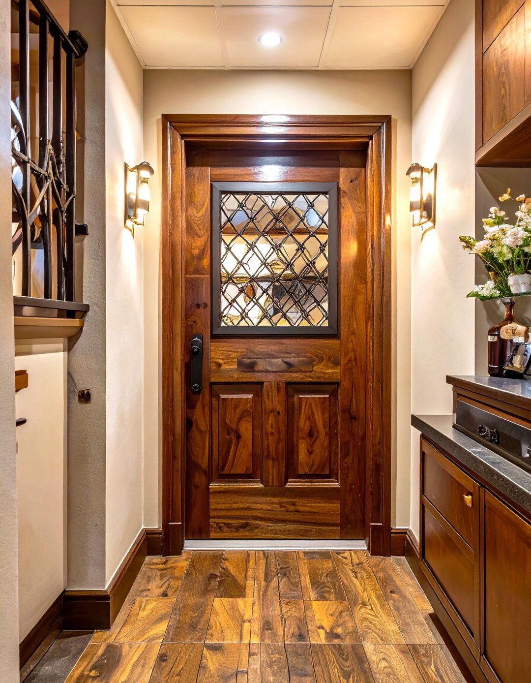 The Speakeasy Style Basement Door - 30 basement door ideas
