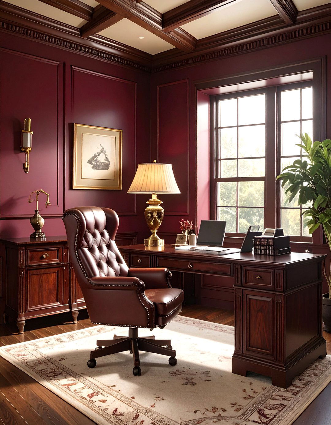 The Speakeasy Style Office - 30 masculine office ideas