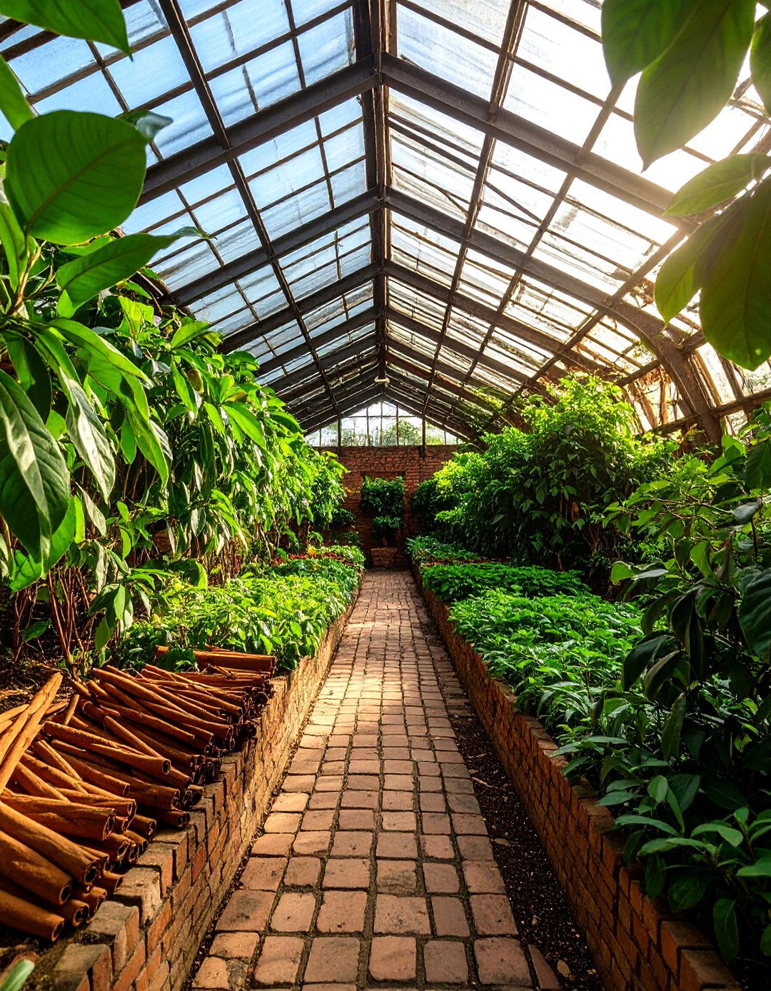 The Spice Merchants Greenhouse - 30 lego ideas botanical garden
