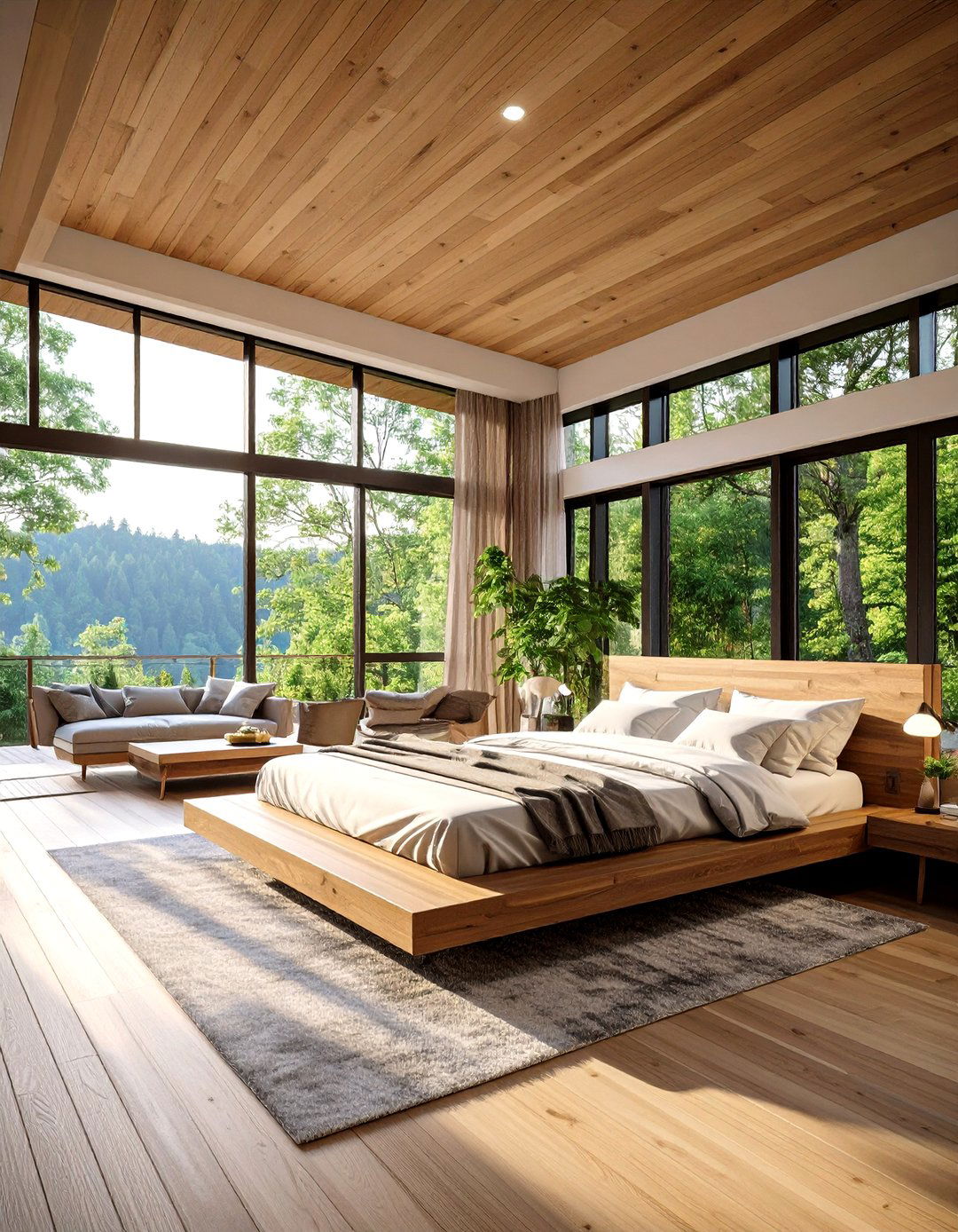 The Split Level Bedroom Design - 30 large master bedroom ideas