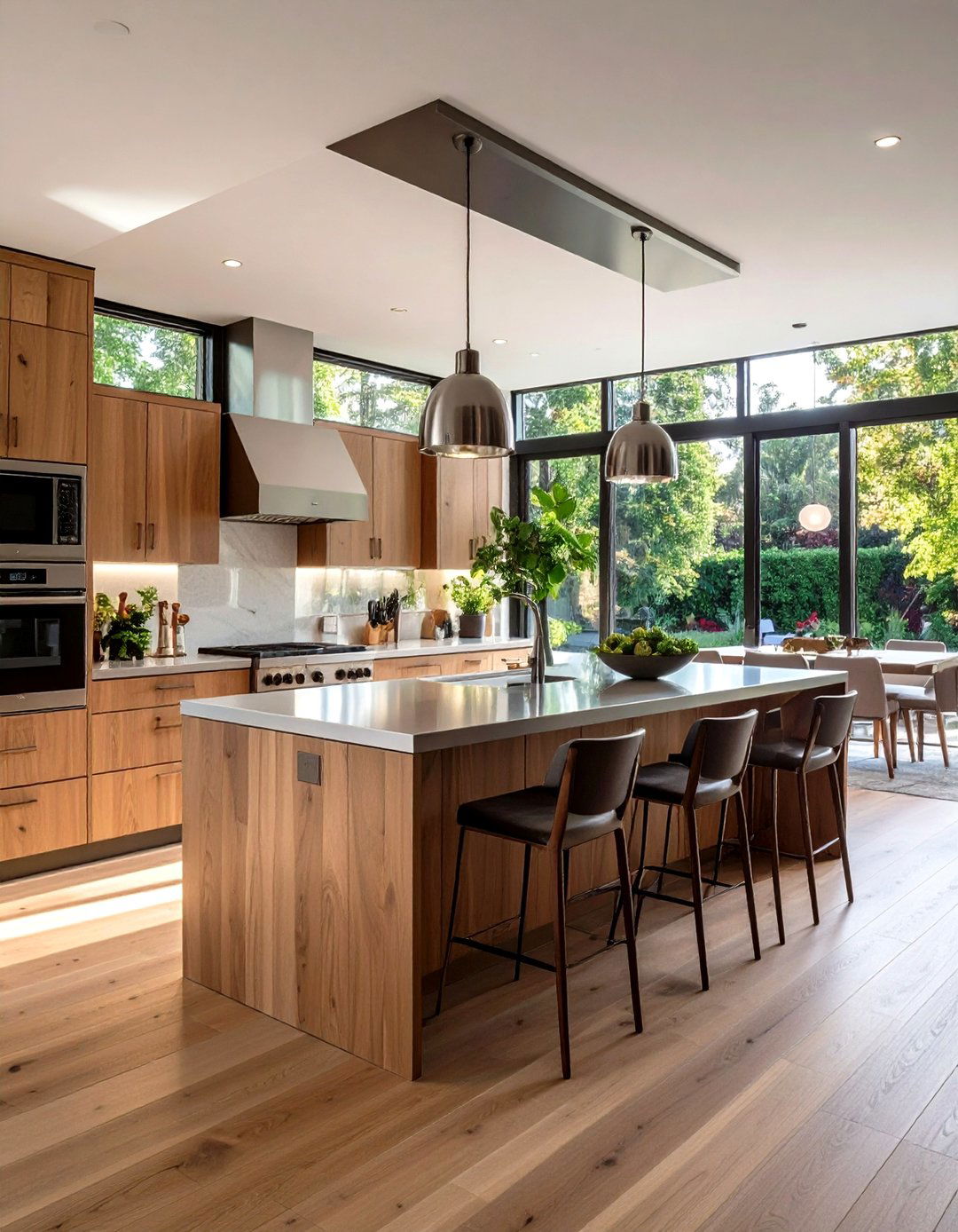 30 Kitchen Island Dining Table Combo Ideas to Try - We Love Home Blog