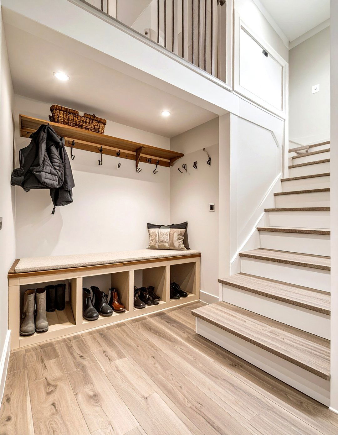 The Split Level Entry Garage Mudroom - 30 garage mudroom ideas
