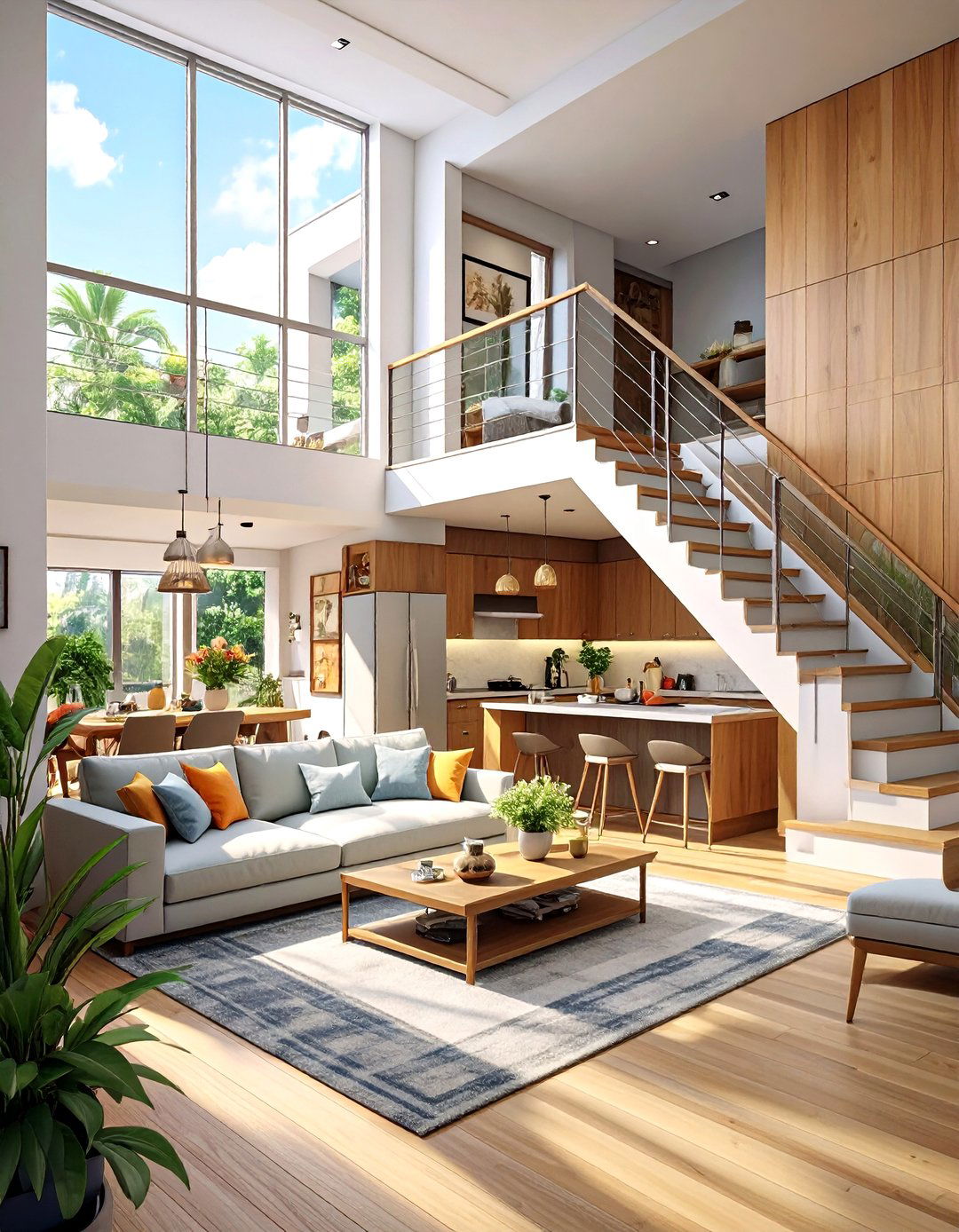 The Split Level Modern Home - 30 low budget modern 3 bedroom house design ideas