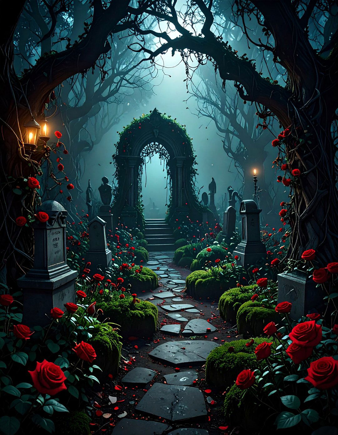 The Spooky Haunted Garden - 30 lego ideas botanical garden
