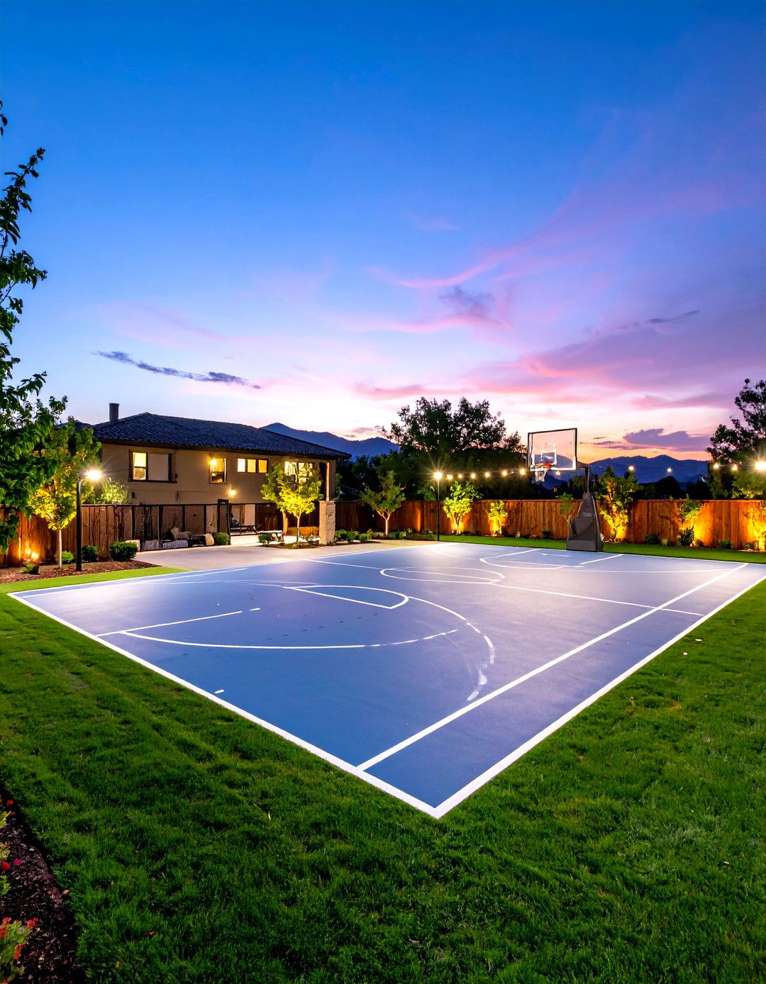 The Sport Court Backyard - 30 design my backyard ideas