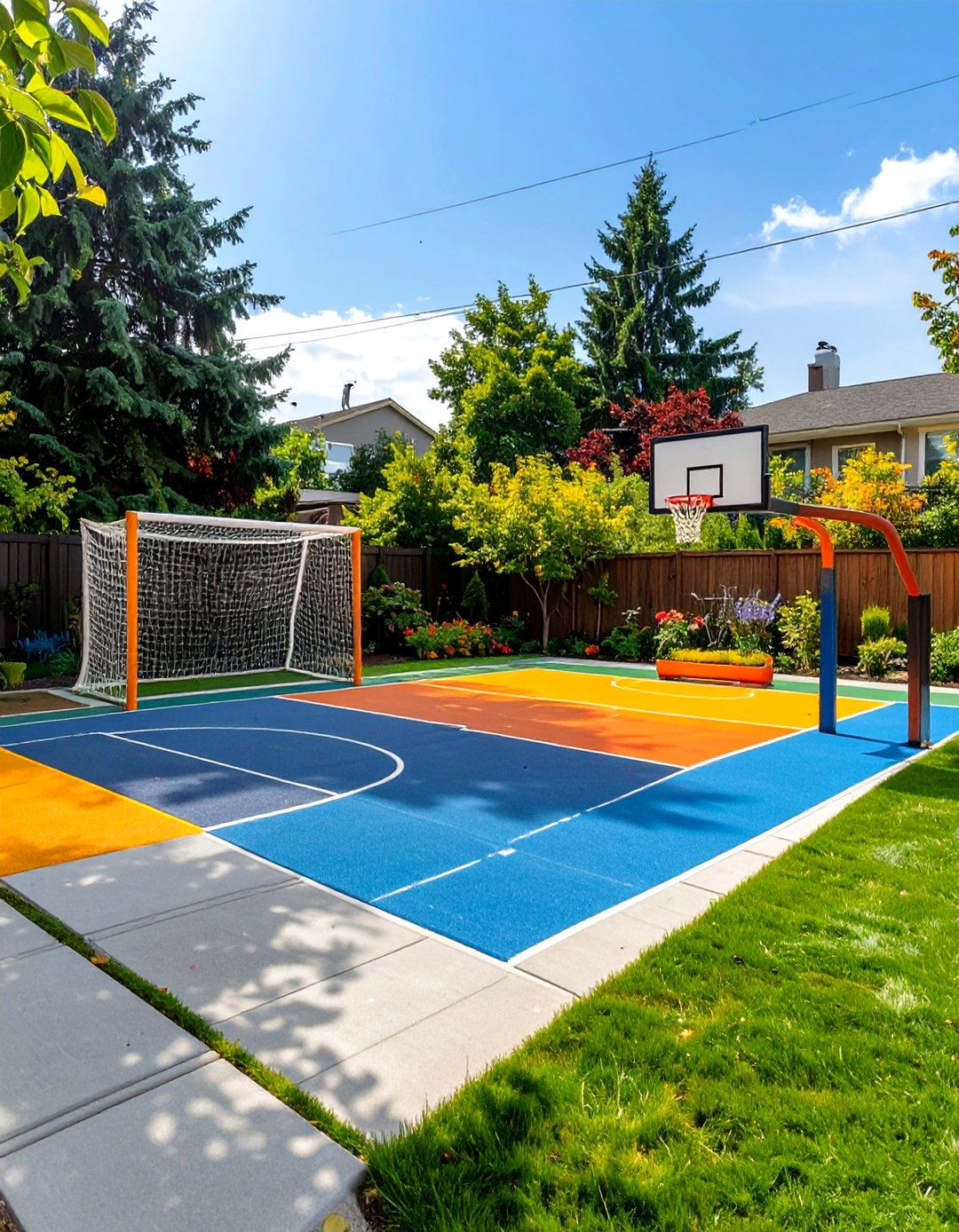 The Sports Center Arena - 30 backyard play area ideas