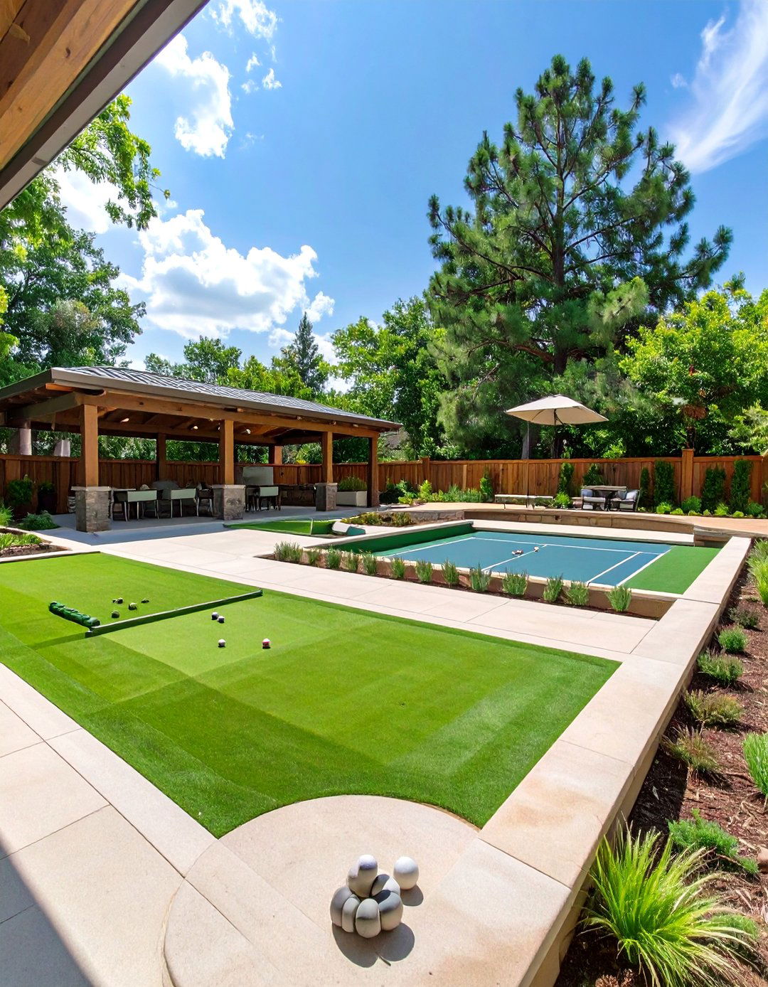 The Sports Enthusiasts Field of Dreams - 30 big backyard ideas