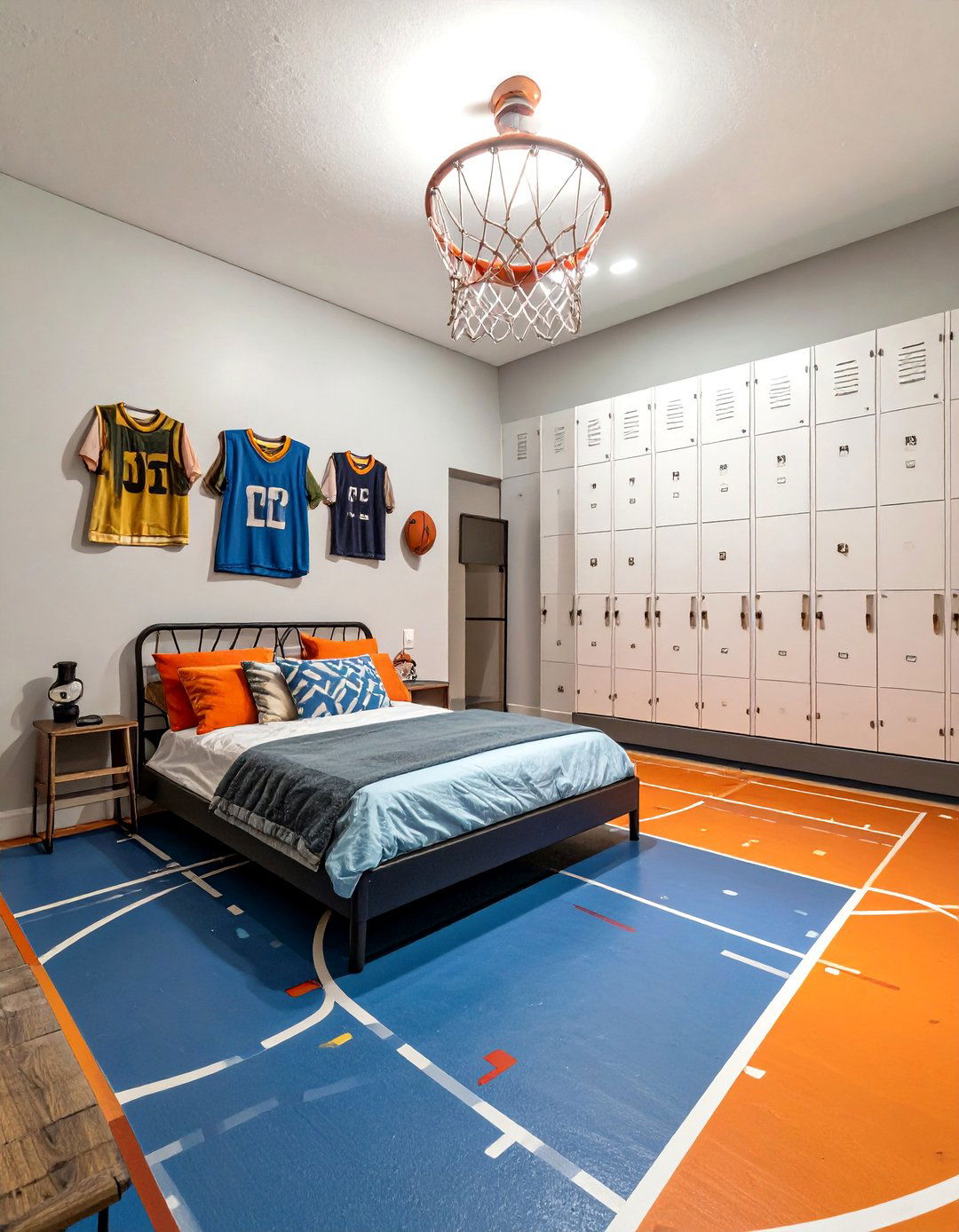 The Sports Fanatics Arena Bedroom - 30 boy bedroom ideas