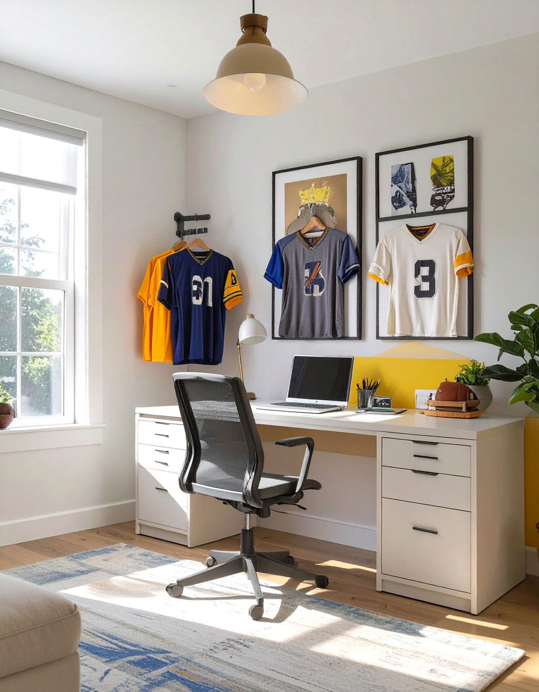 The Sports Fans Headquarters - 30 home office ideas for him