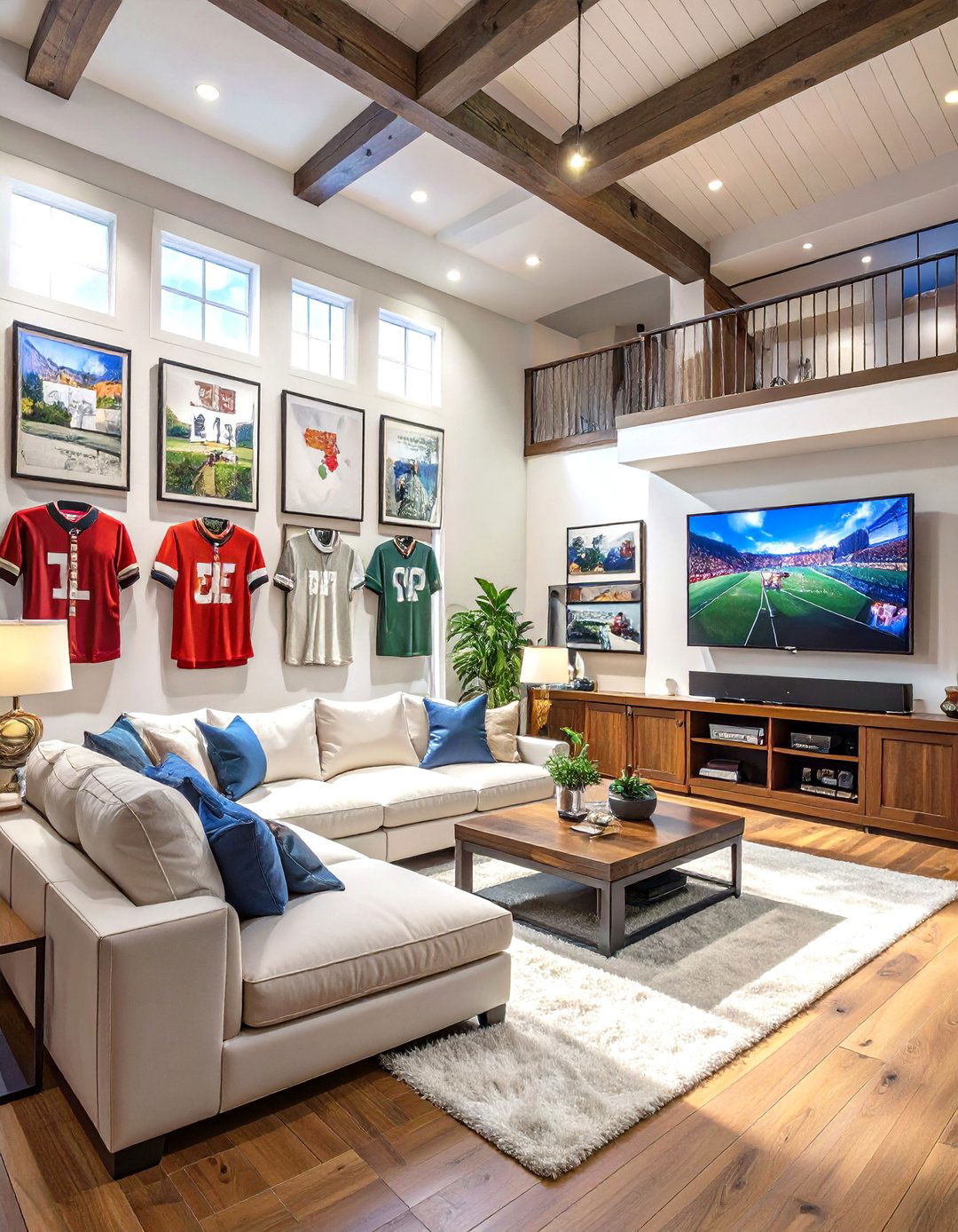 The Sports Fans Ultimate Basement - 30 man cave basement ideas