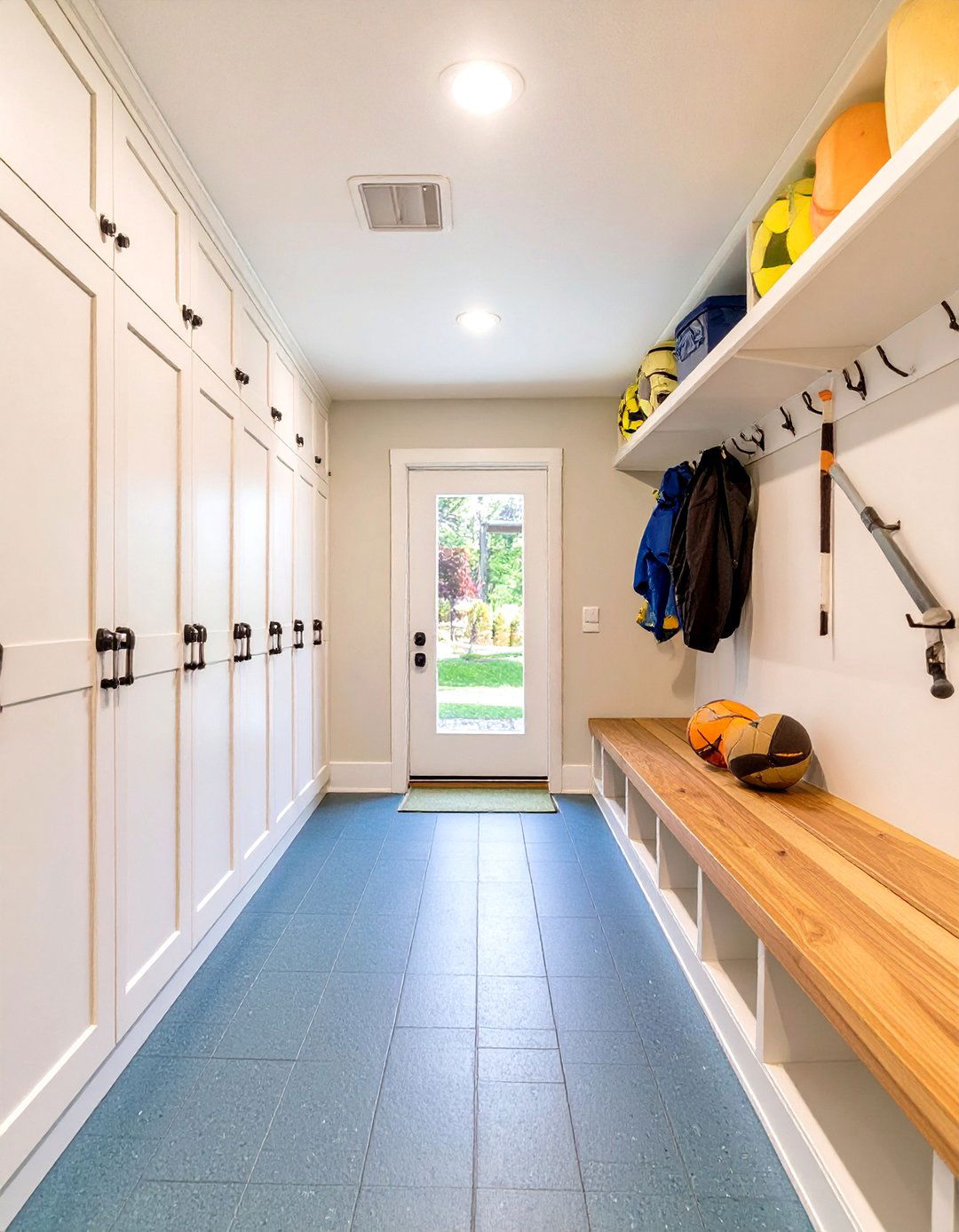 The Sports Focused Mudroom - 30 mudroom inspiration