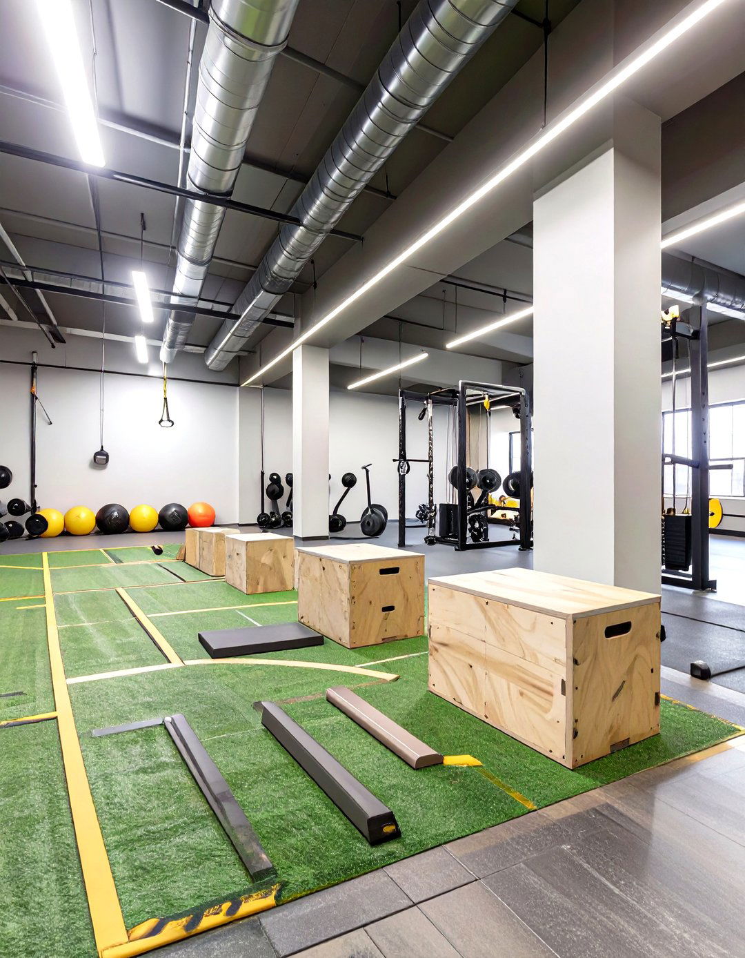 The Sports Performance Center - 30 basement gym ideas