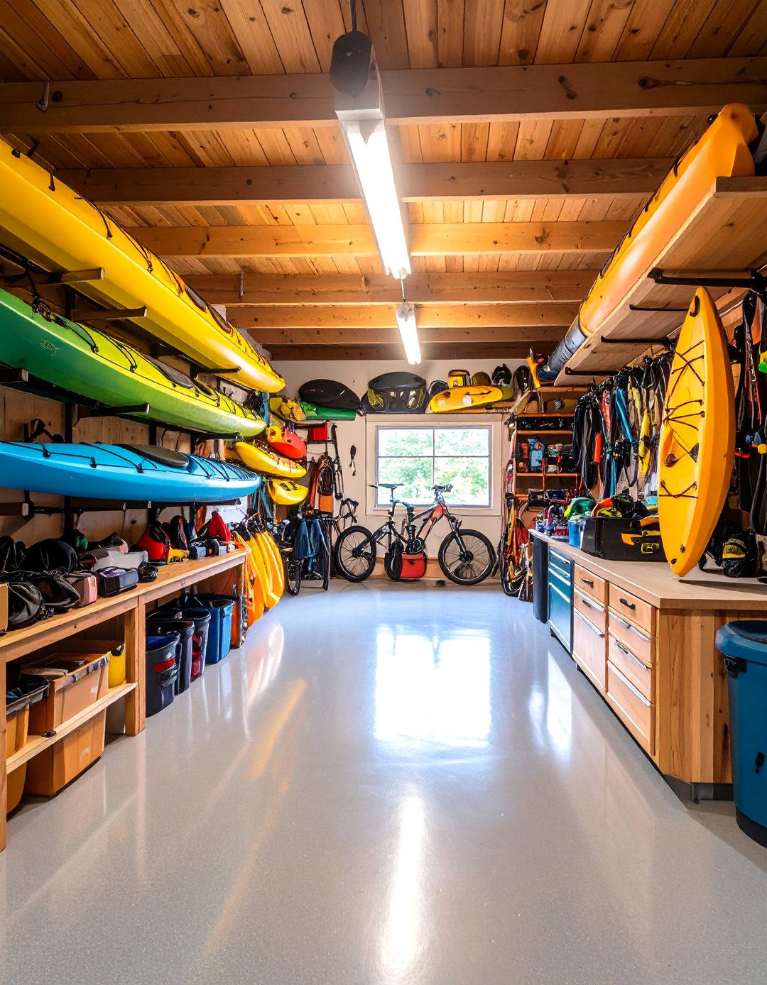 The Sportsmans Gear Garage - 30 2 car garage ideas