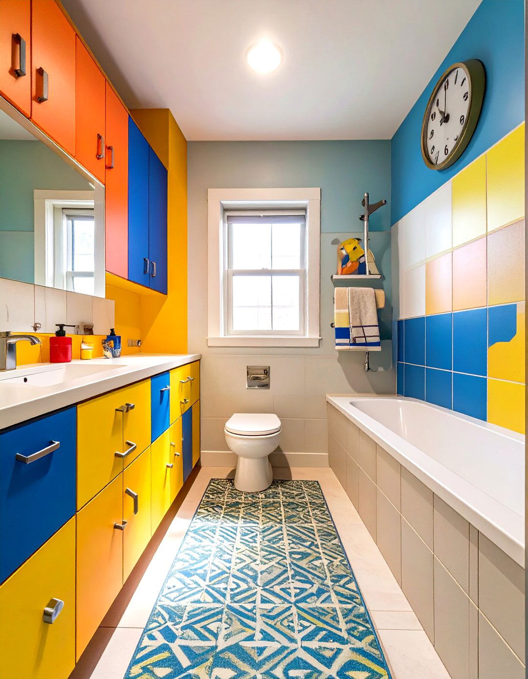 The Sporty Champion Bathroom - 30 boys bathroom ideas