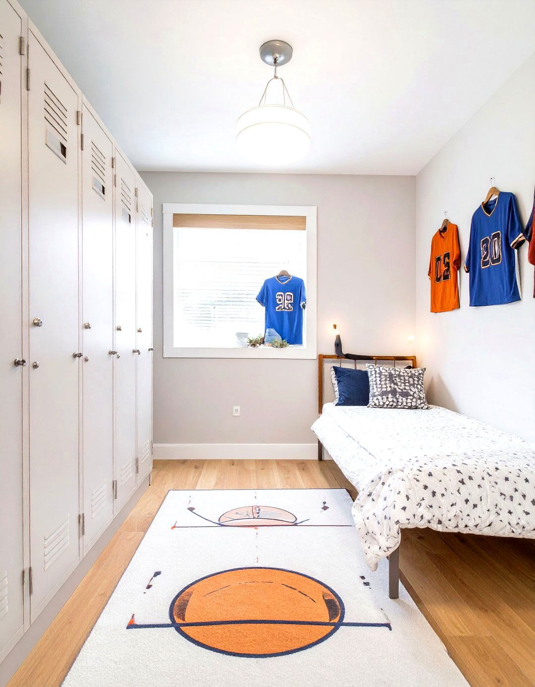 The Sporty Champions Locker Room - 30 interior design for kids' rooms ideas
