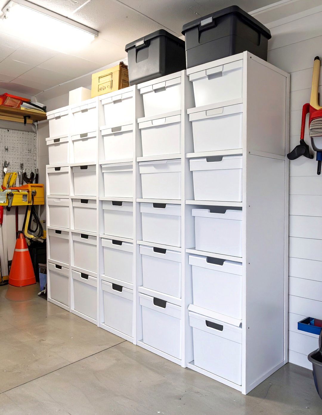 The Stacking Bin Vertical Storage - 30 ikea garage storage ideas