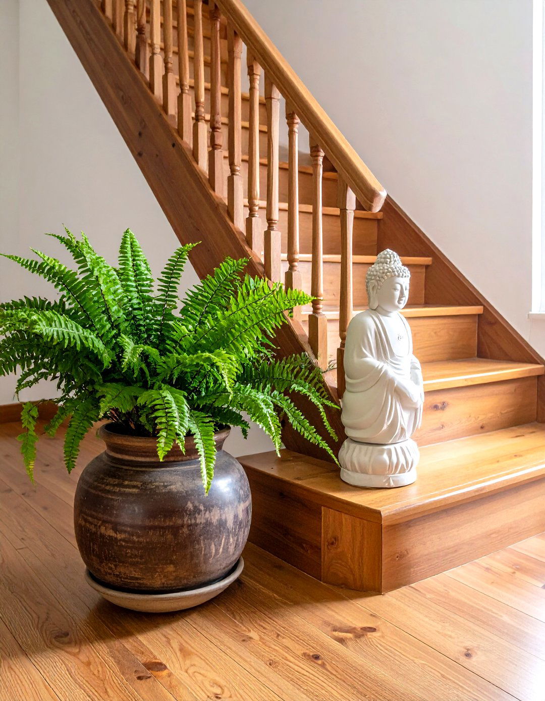 The Staircase Energy Flow Management - 30 feng shui interior design ideas