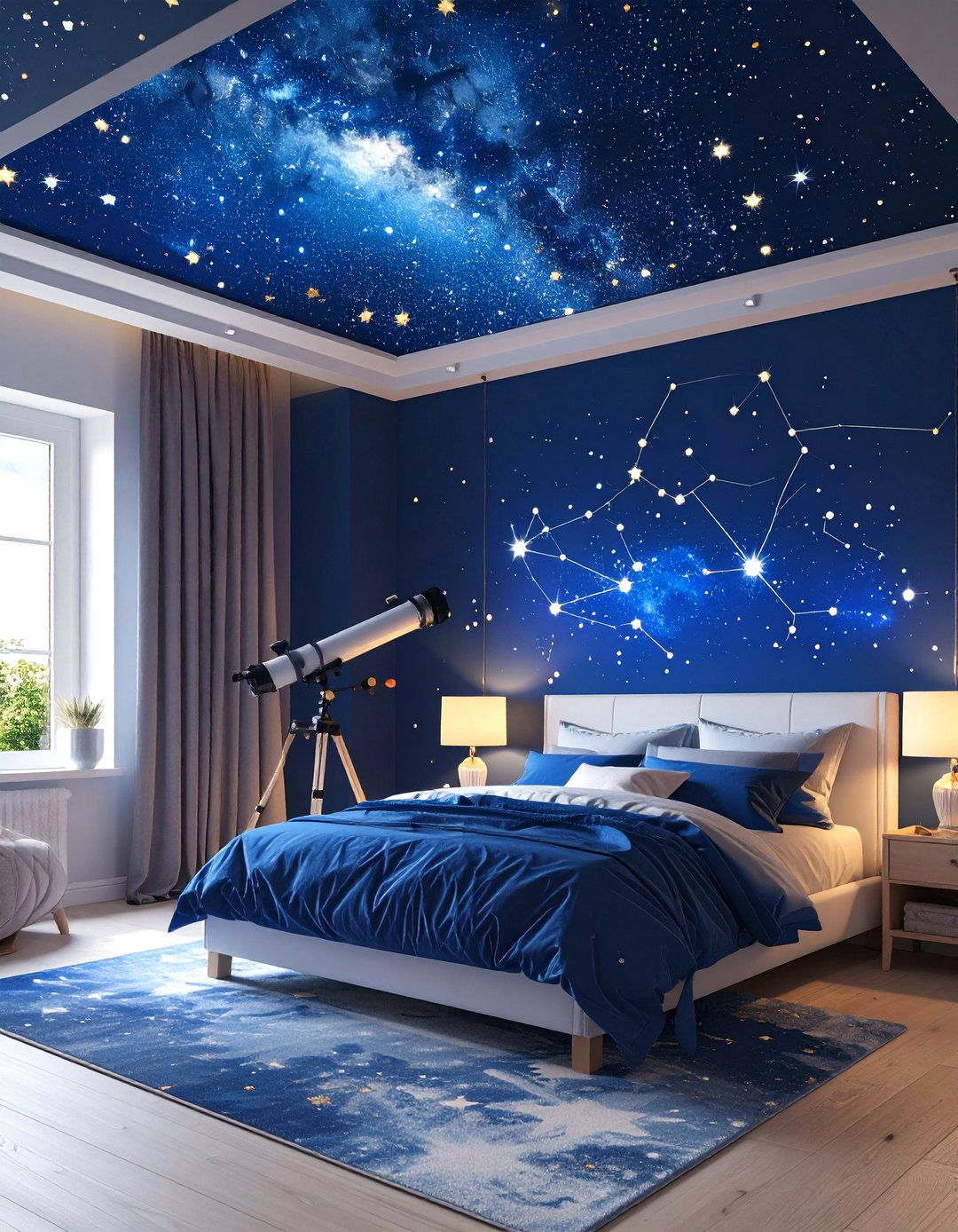 The Star Gazers Celestial Bedroom - 30 18 year old boy bedroom ideas