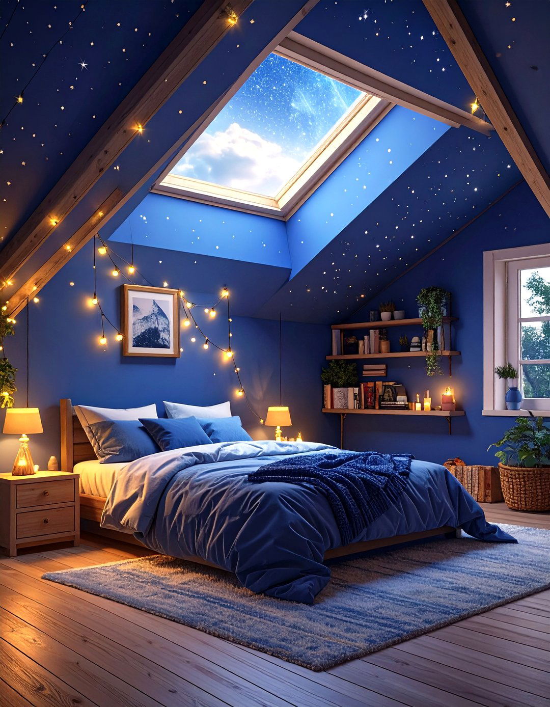 The Star Gazing Attic Nook - 30 low budget small man cave ideas