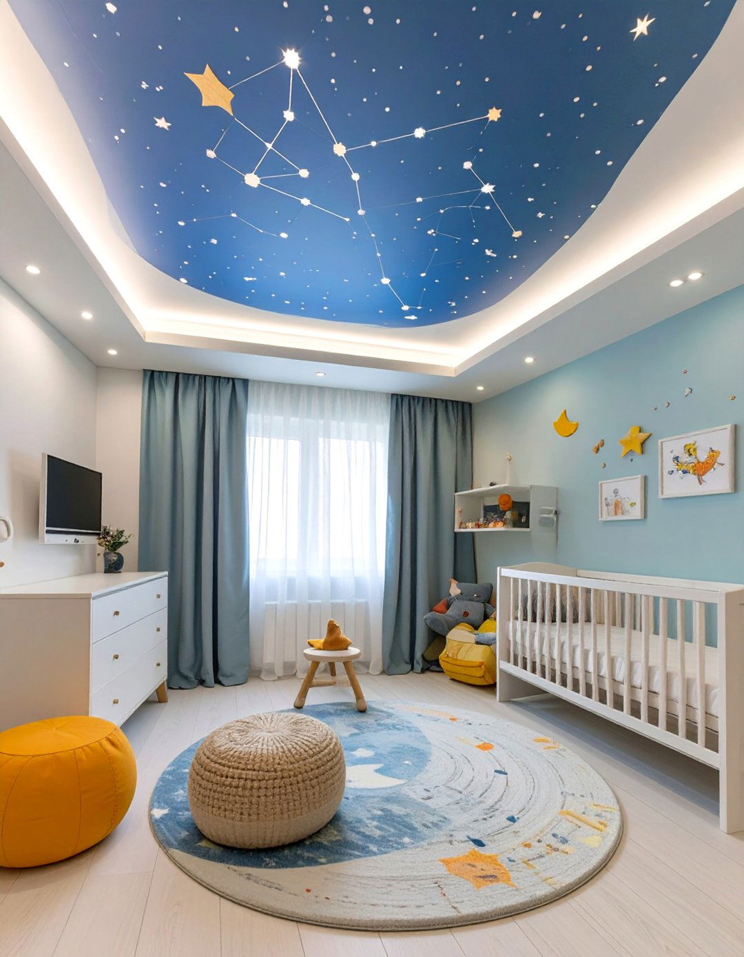 The Stargazers Educational Nursery - 30 ai nursery design ideas