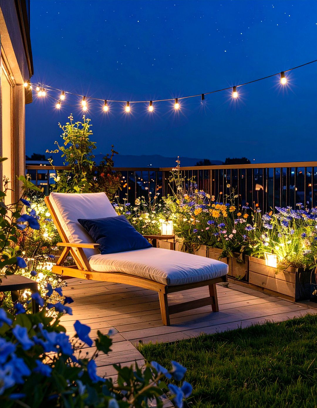 The Stargazers Lounge Balcony Garden - 30 ai balcony garden design ideas