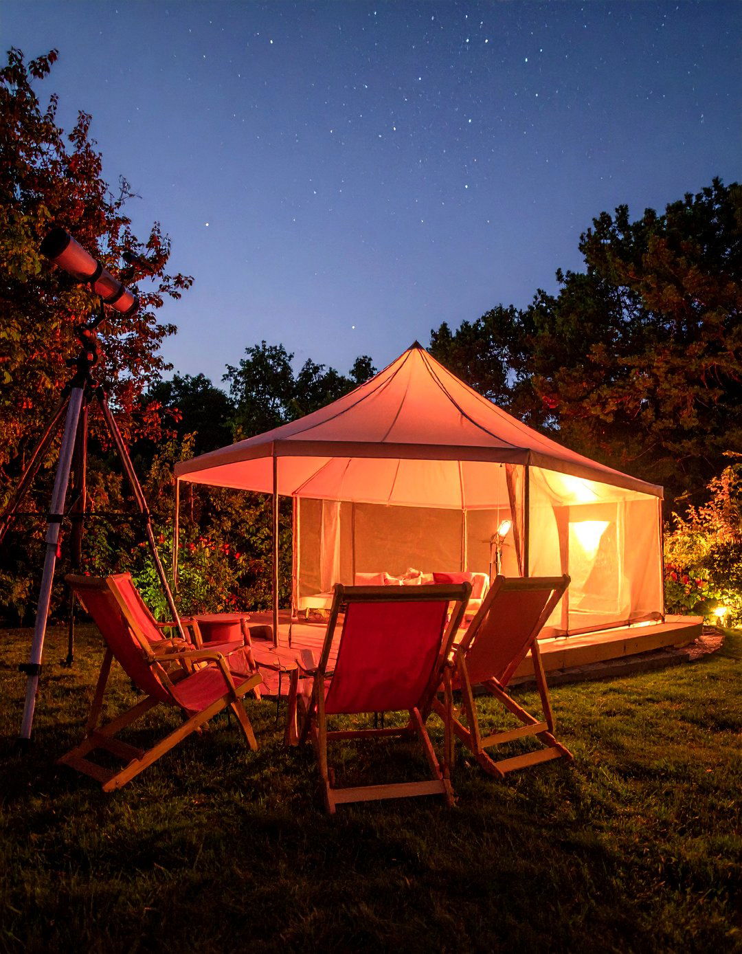 The Stargazers Observatory - 30 backyard camping ideas