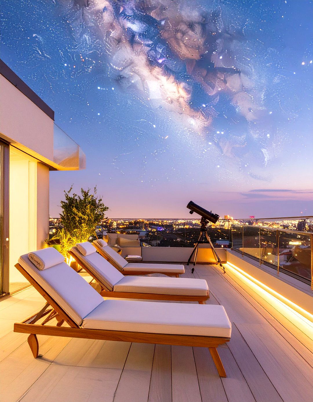 The Stargazers Rooftop Deck - 30 deck and patio ideas