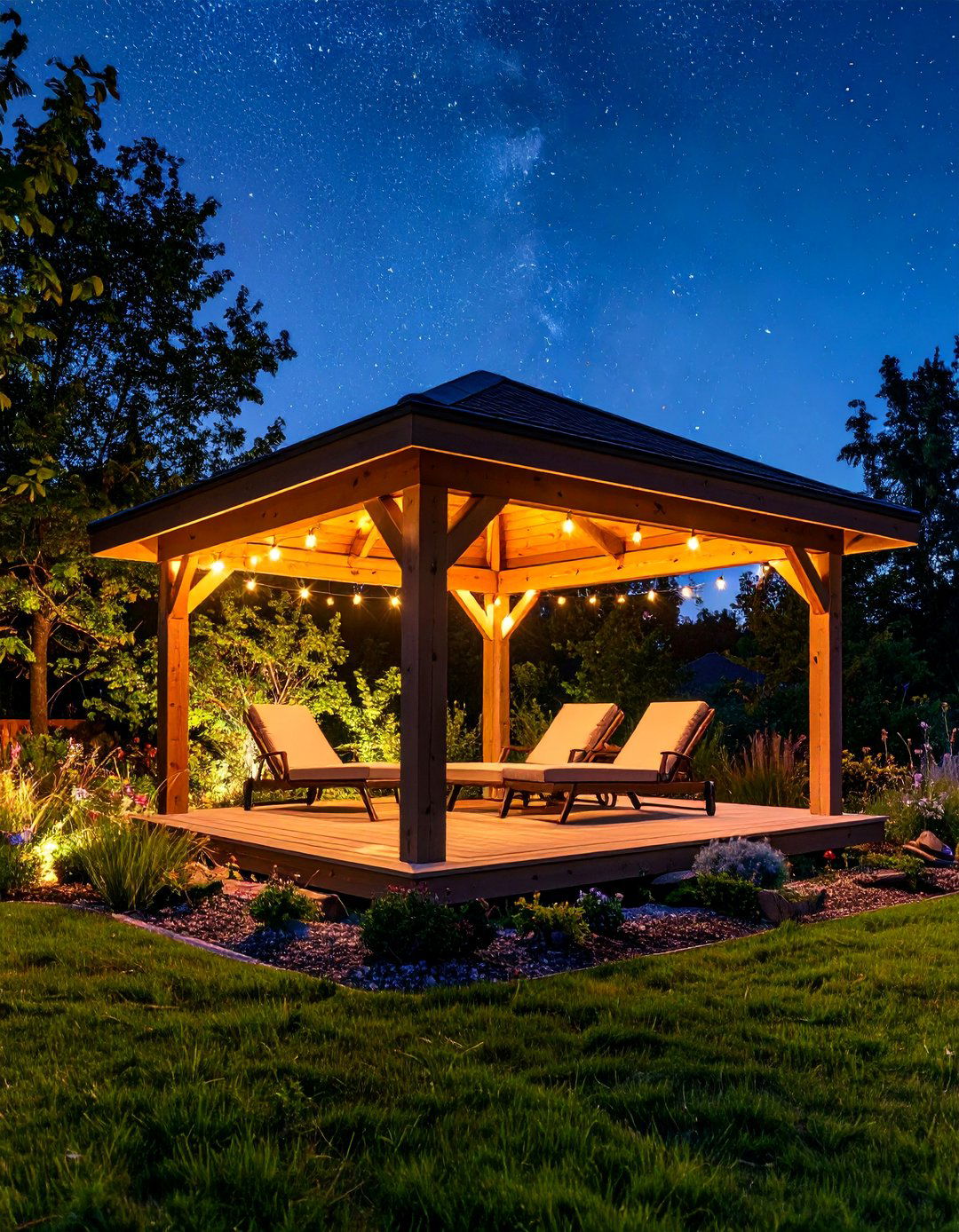 The Stargazing Gazebo - 30 backyard gazebo ideas