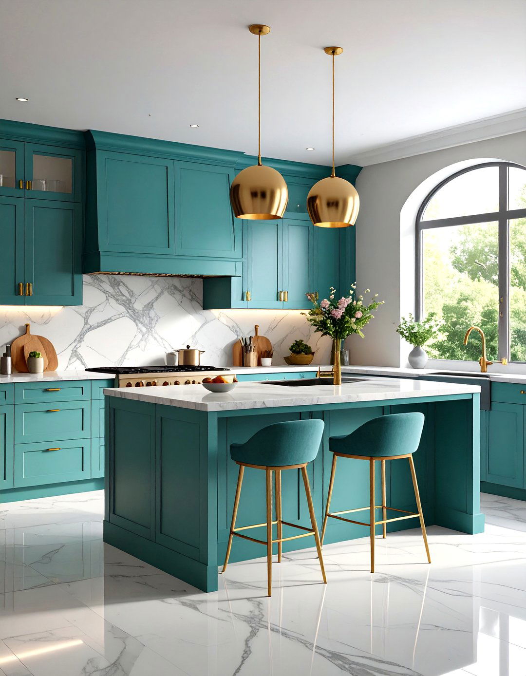 The Statement Backsplash Kitchen - 30 kitchen remodel trends